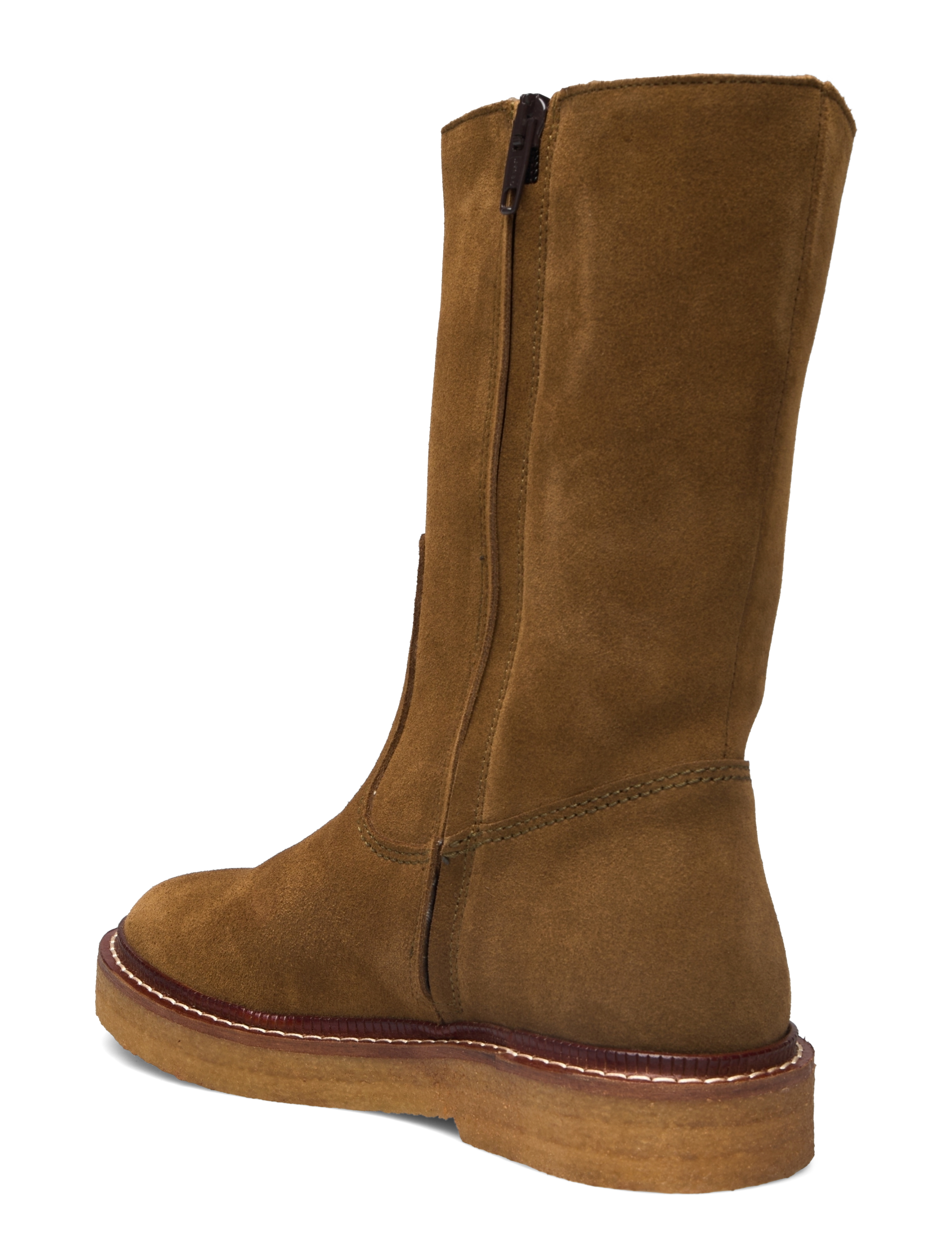 ANGULUS - Boots - flat - flache stiefeletten - 2209/2010 mustard/brun - 2