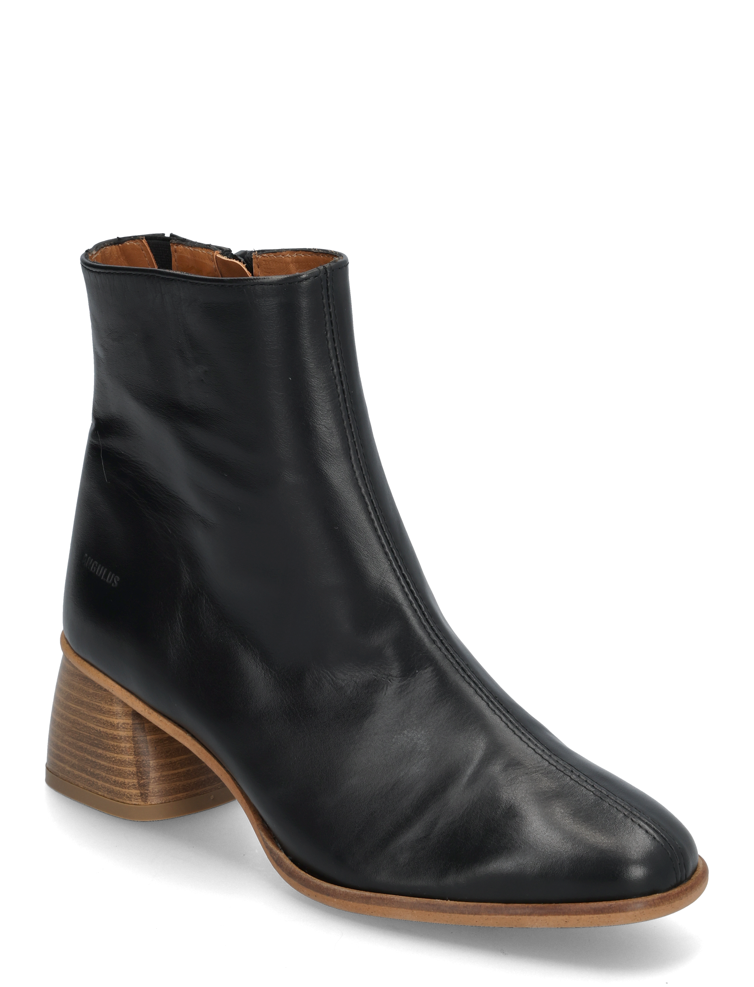 ANGULUS Stiefel - Block Heel With Zipper Schwarz - 36 - Damen