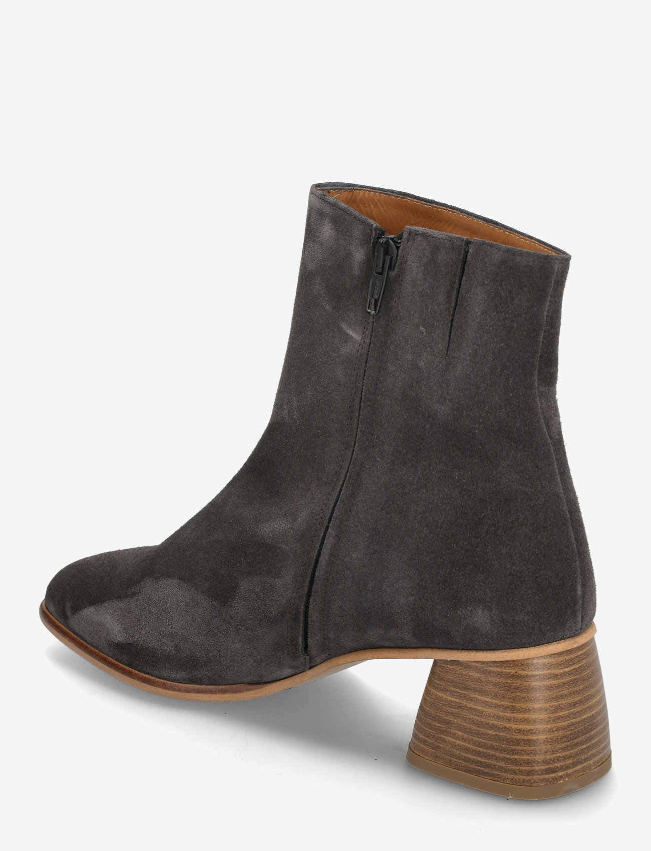 ANGULUS - Boots - Block heel with zipper - high heel - 1716/001 espresso - 2