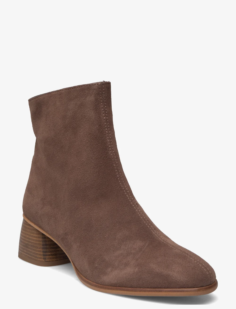 ANGULUS - Boots - Block heel with zipper - støvletter - 1780/002 taupe/brown - 1