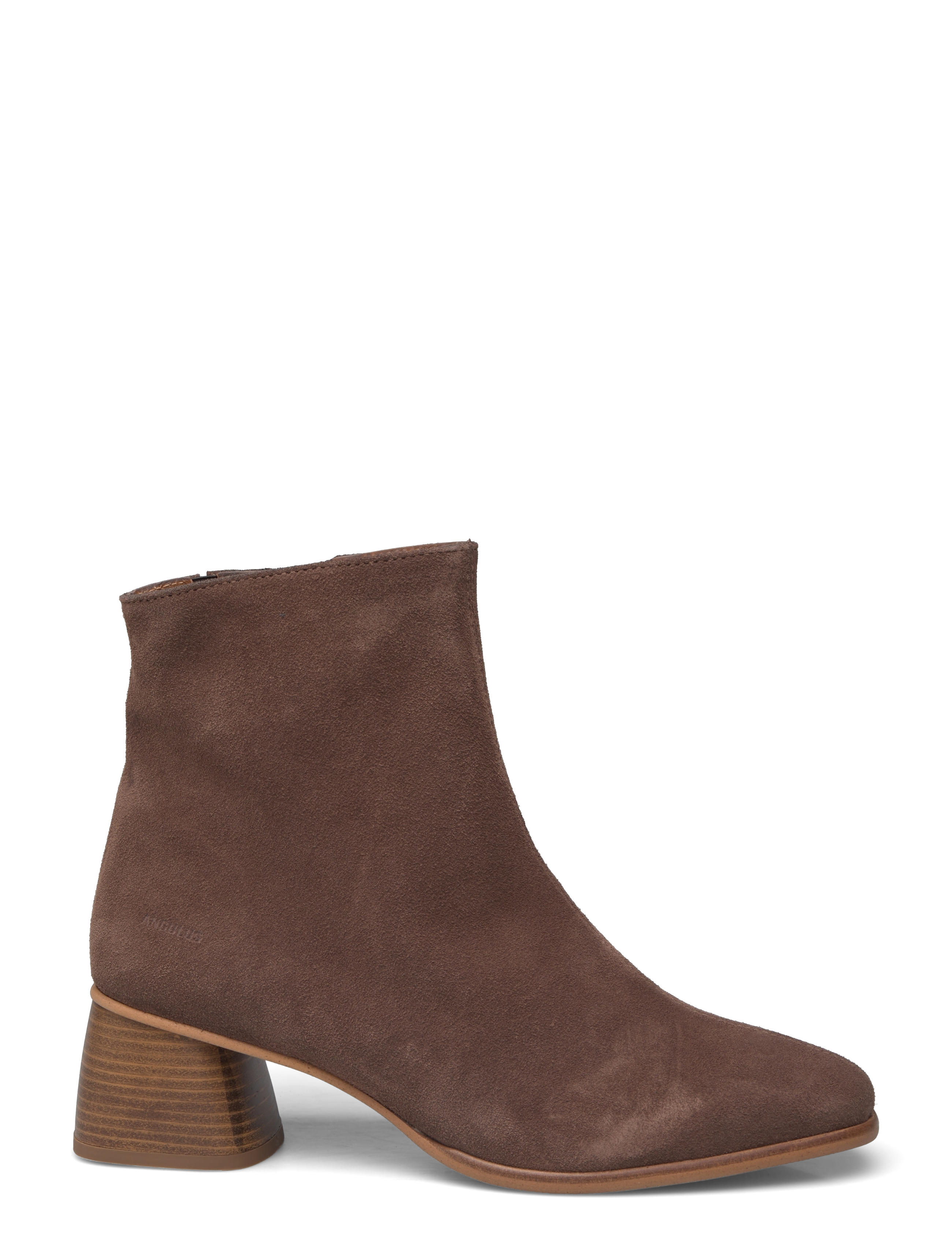 ANGULUS - Boots - Block heel with zipper - hohe absätze - 1780/002 taupe/brown - 2
