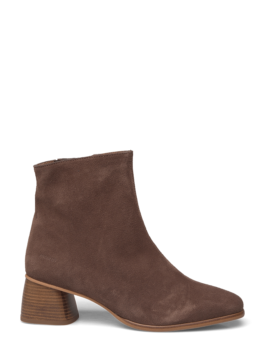 ANGULUS - Boots - Block heel with zipper - heeled ankle boots - 1780/002 taupe/brown - 2