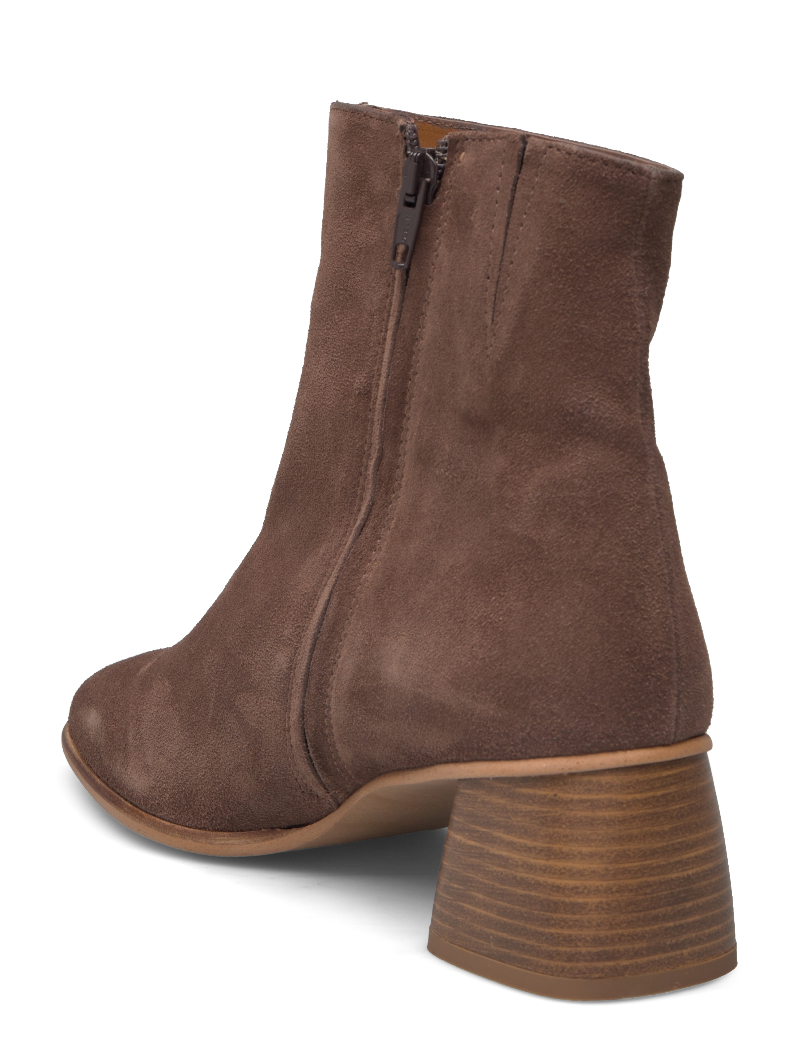 ANGULUS - Boots - Block heel with zipper - hohe absätze - 1780/002 taupe/brown - 3