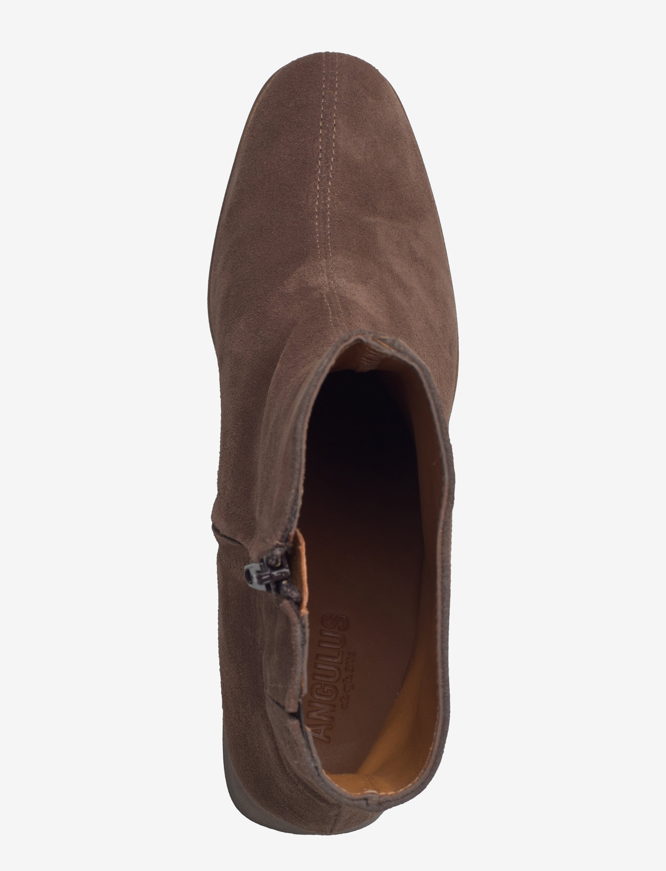ANGULUS - Boots - Block heel with zipper - hohe absätze - 1780/002 taupe/brown - 3