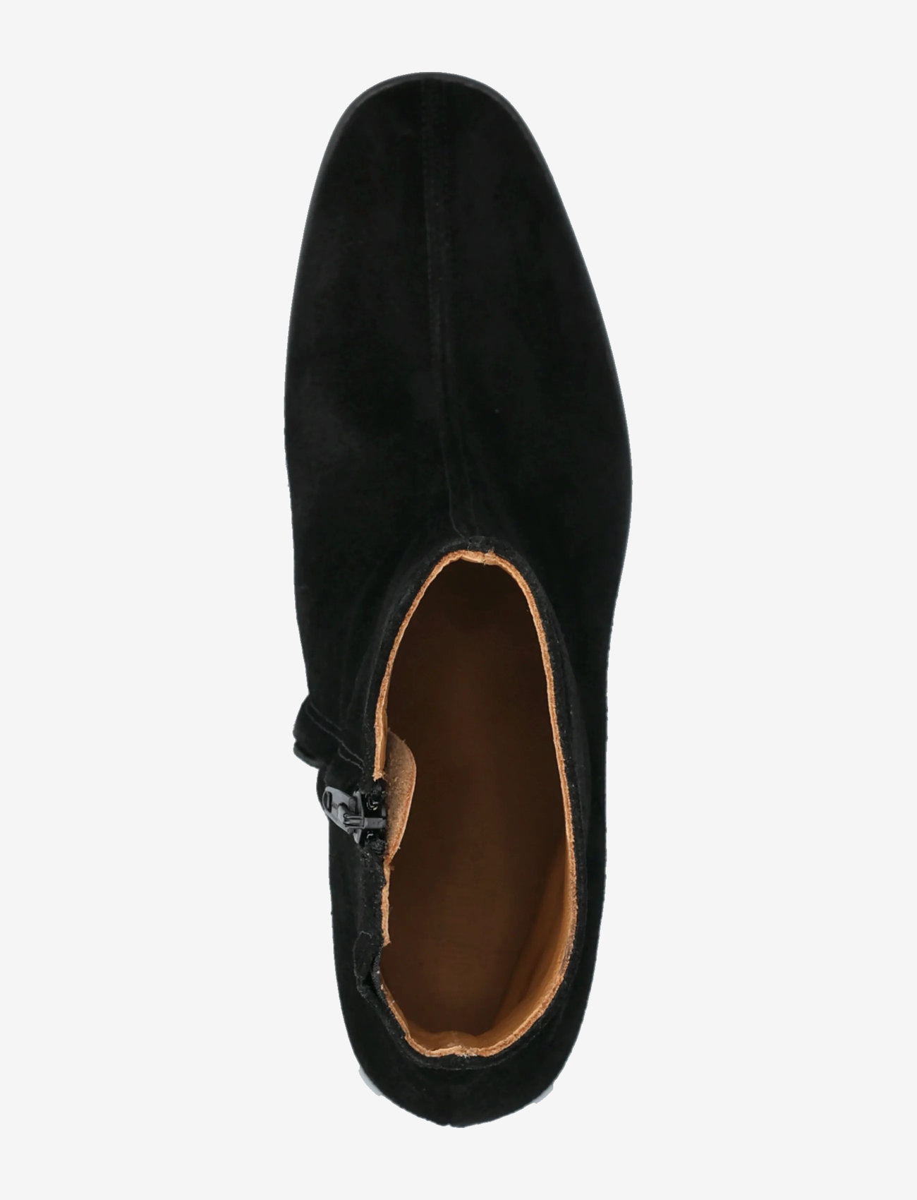 ANGULUS - Boots - Block heel with zipper - high heel - 1163/001 black/ black - 3