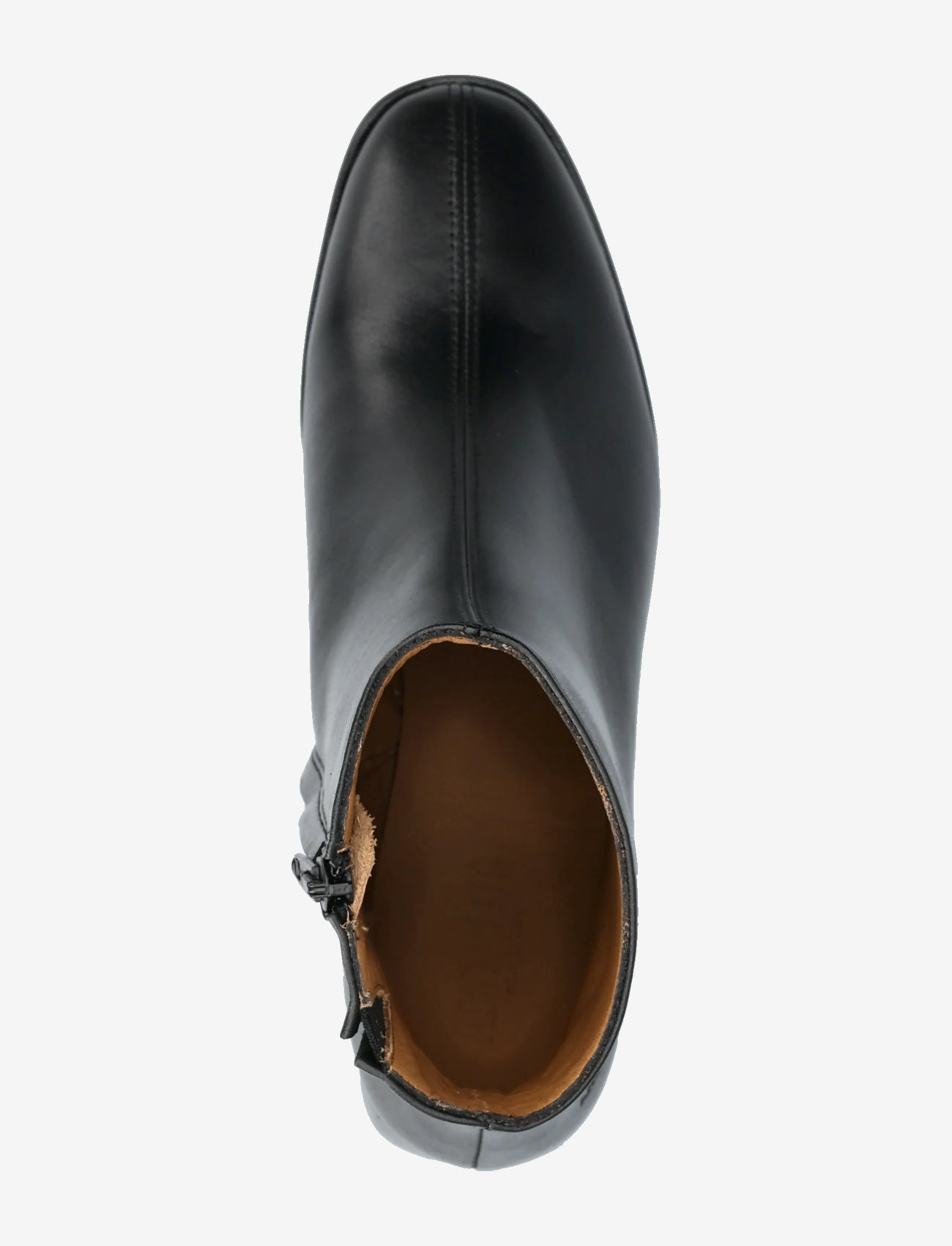 ANGULUS - Boots - Block heel with zipper - high heel - 1604/001 black/black - 3