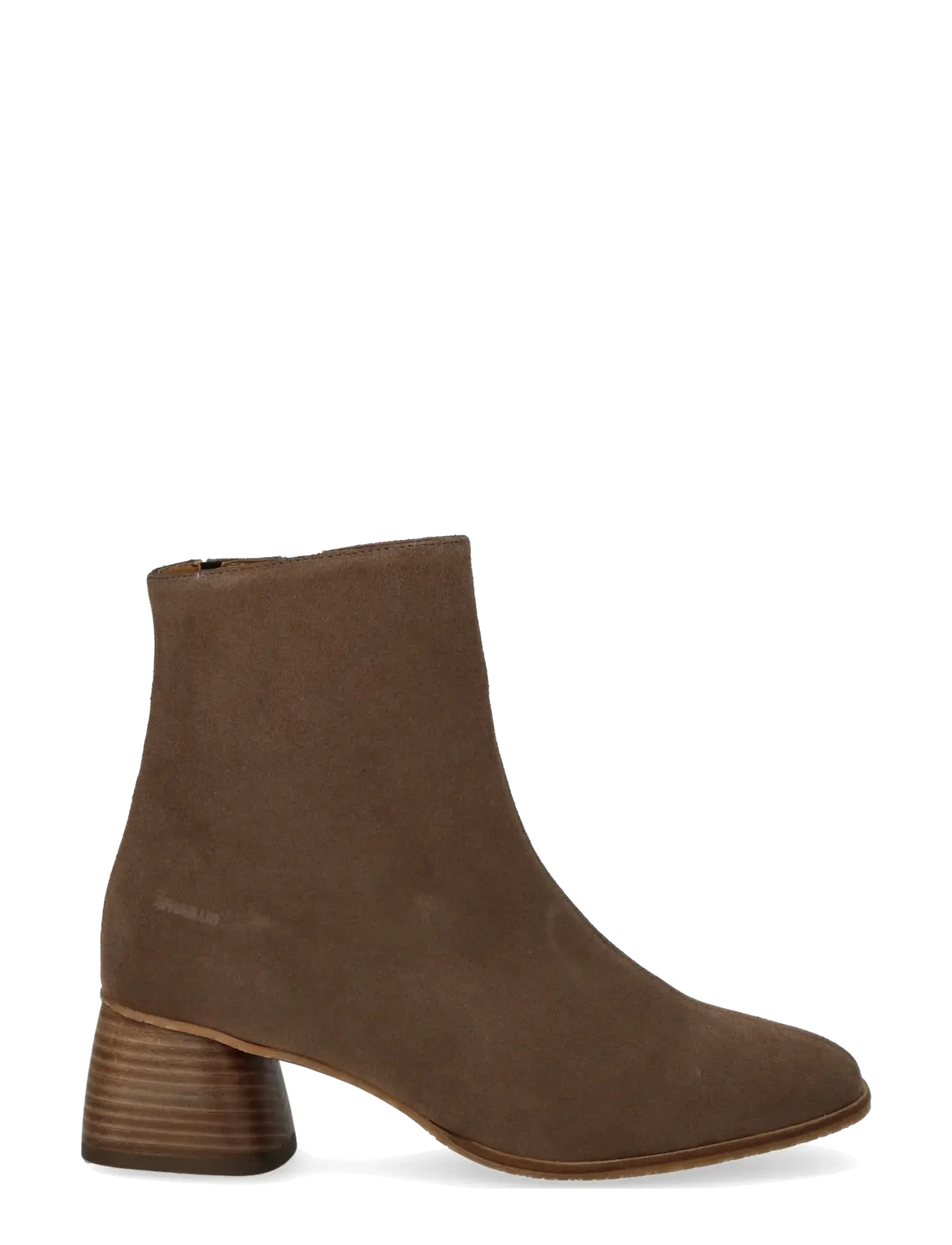 ANGULUS - Bootie - block heel - with zippe - 1780/002 taupe/brown - 1