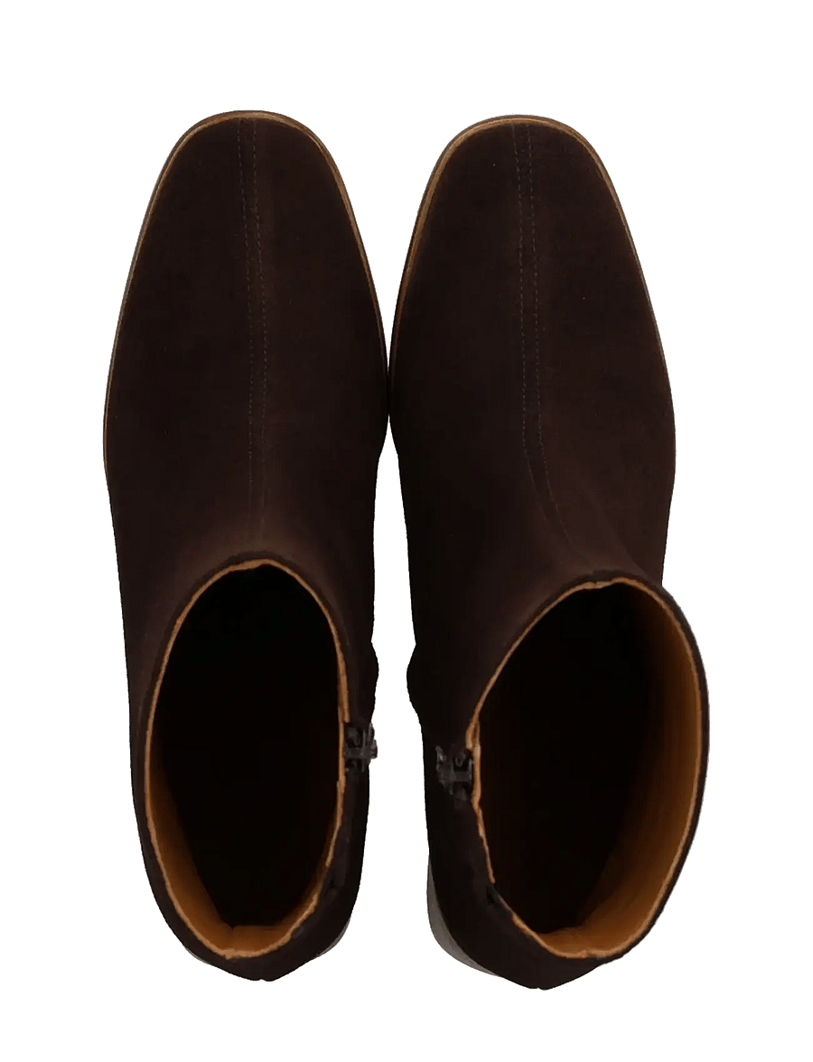ANGULUS - Bootie - block heel - with zippe - stiefeletten mit absatz - 2193/002 brown/brown - 3