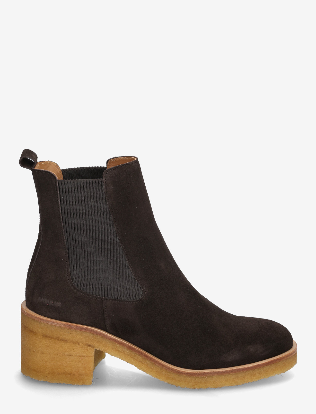 ANGULUS - Booties - flat - with elastic - hohe absätze - 2193/046 brown/brown - 1