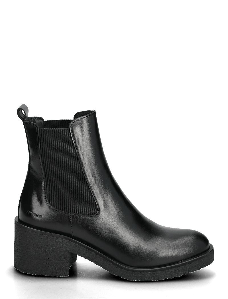 ANGULUS - Booties - flat - with elastic - stövletter - 1835/019 black /black - 1