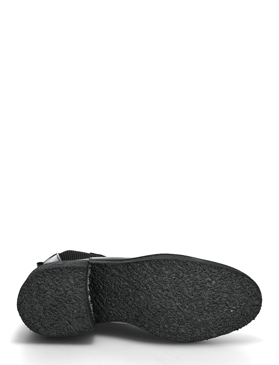 ANGULUS - Booties - flat - with elastic - kontsaga poolsaapad - 1835/019 black /black - 4