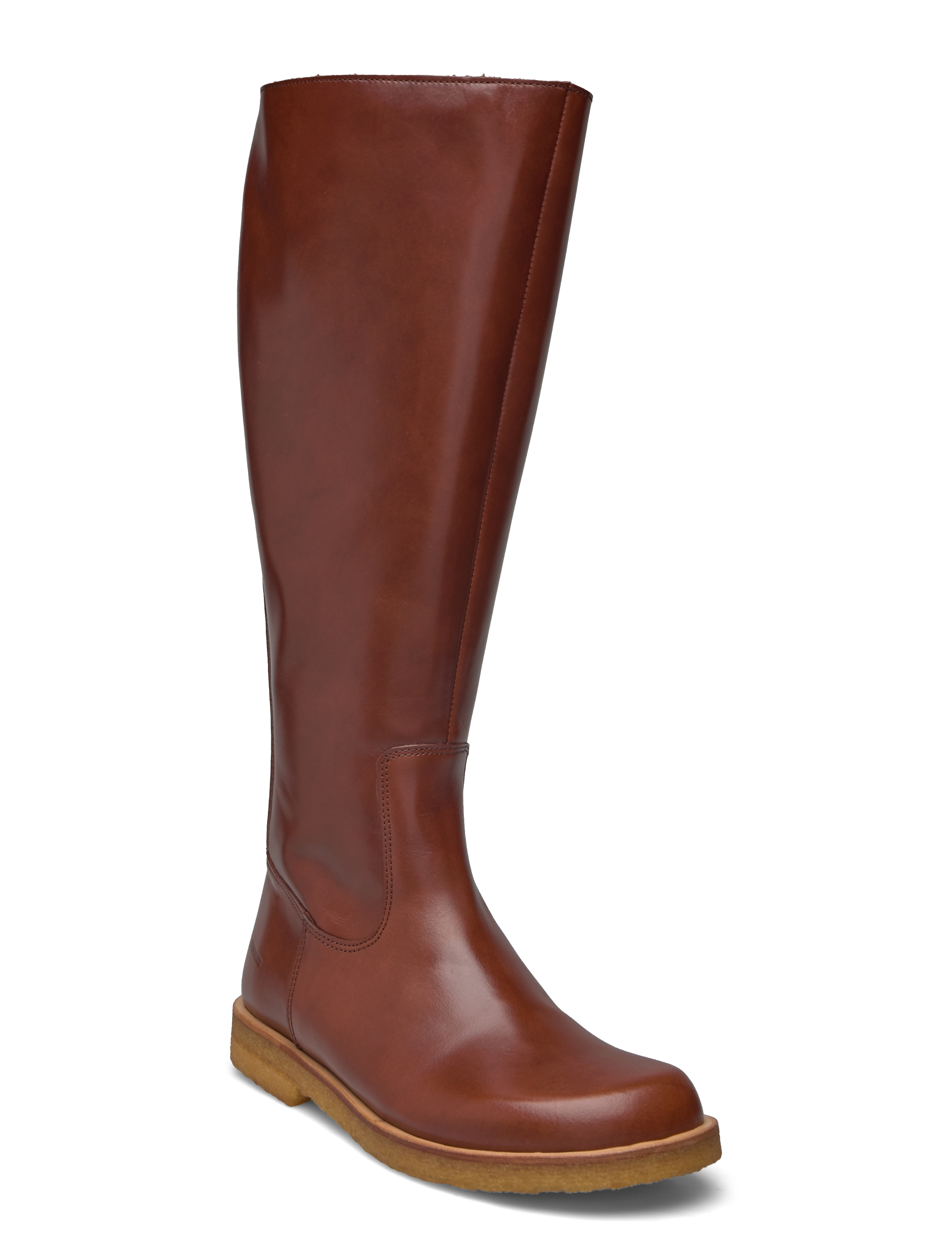 ANGULUS Booties - Flach - With Zipper Braun - 35 - Damen