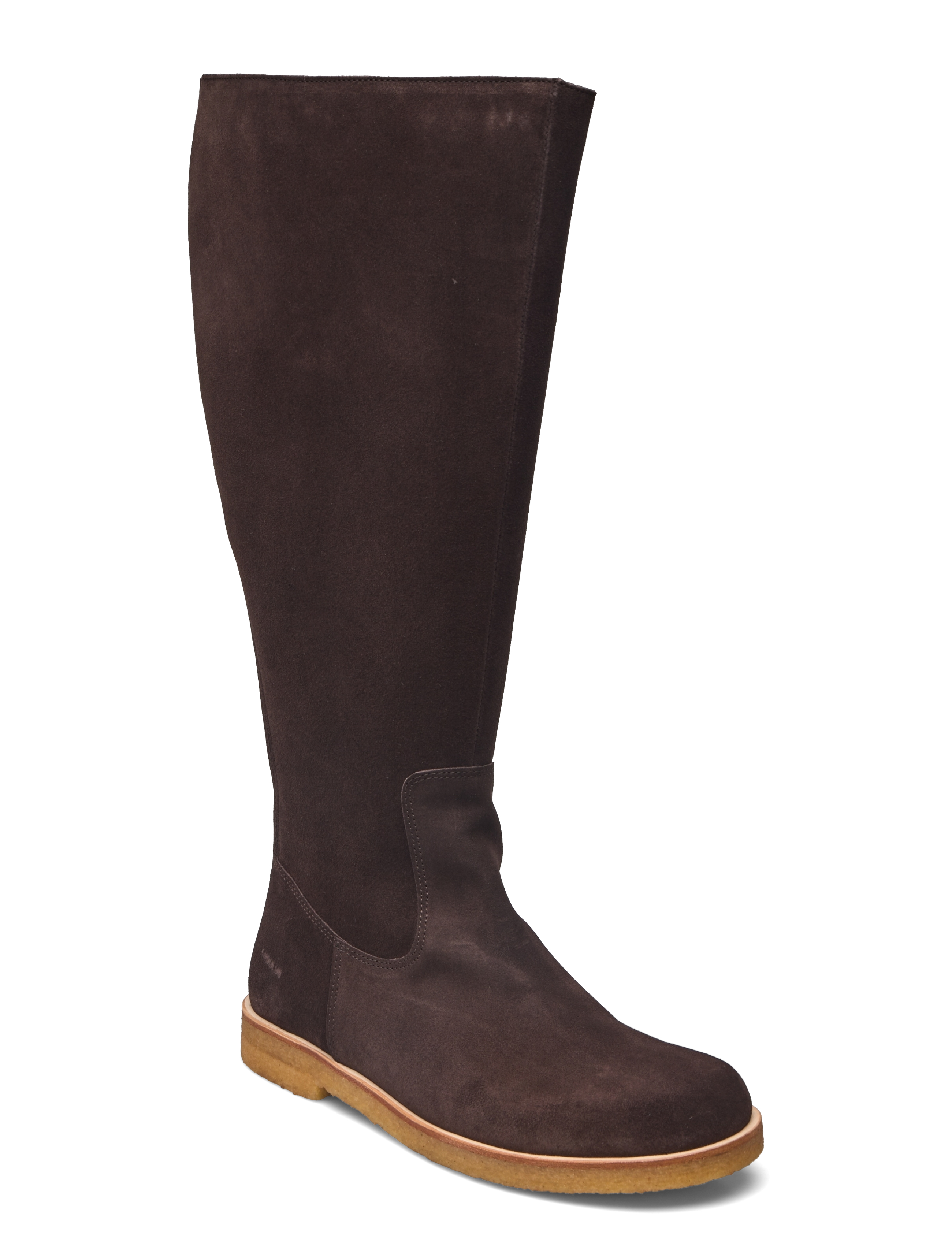 ANGULUS Booties - Flach - With Zipper Braun - 35 - Damen