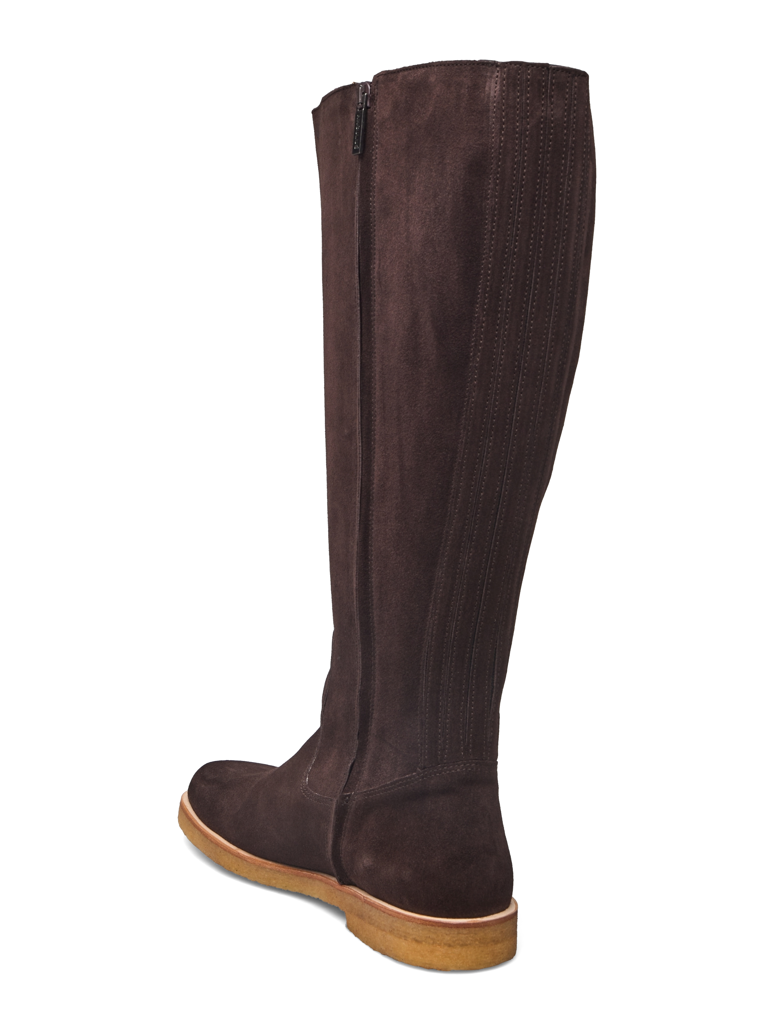 ANGULUS - Booties - flat - with zipper - festtøj til outletpriser - 2193/001 dark brown/black - 2