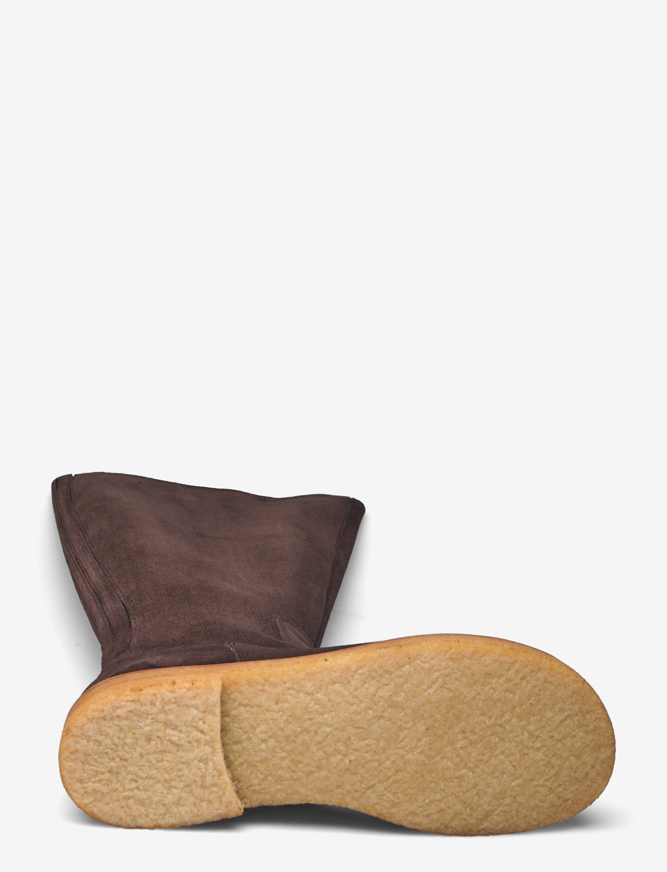 ANGULUS - Booties - flat - with zipper - lange stiefel - 2193/001 dark brown/black - 4