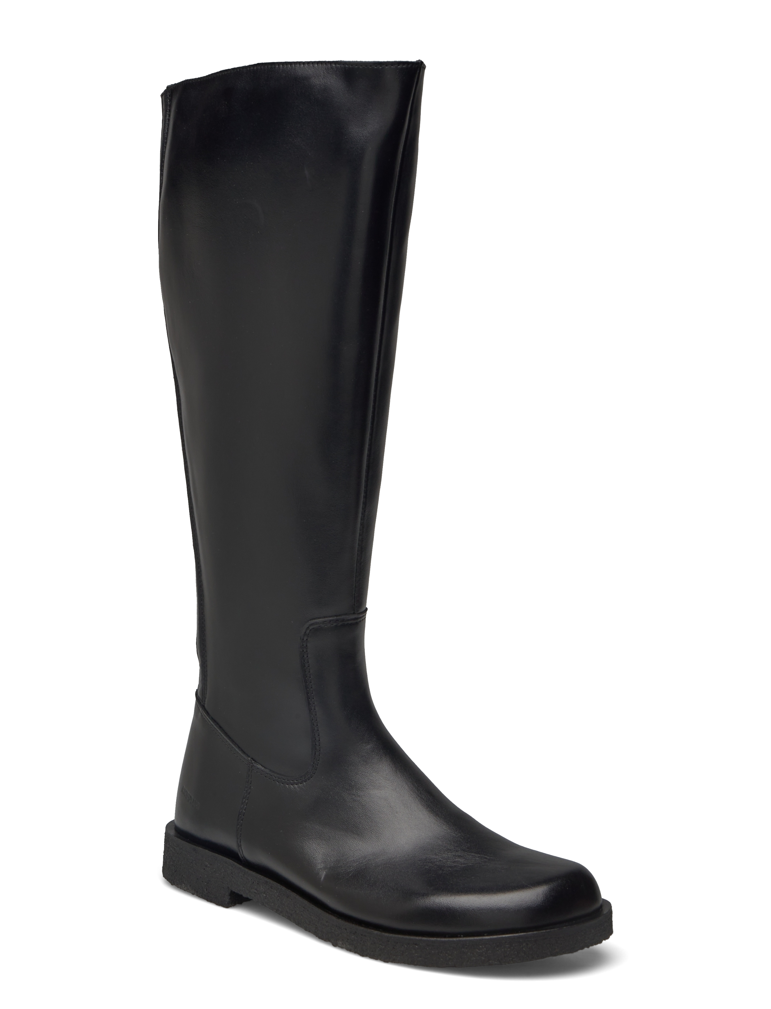 Booties - flat - with zipper - 1604/001 BLACK/BLACK