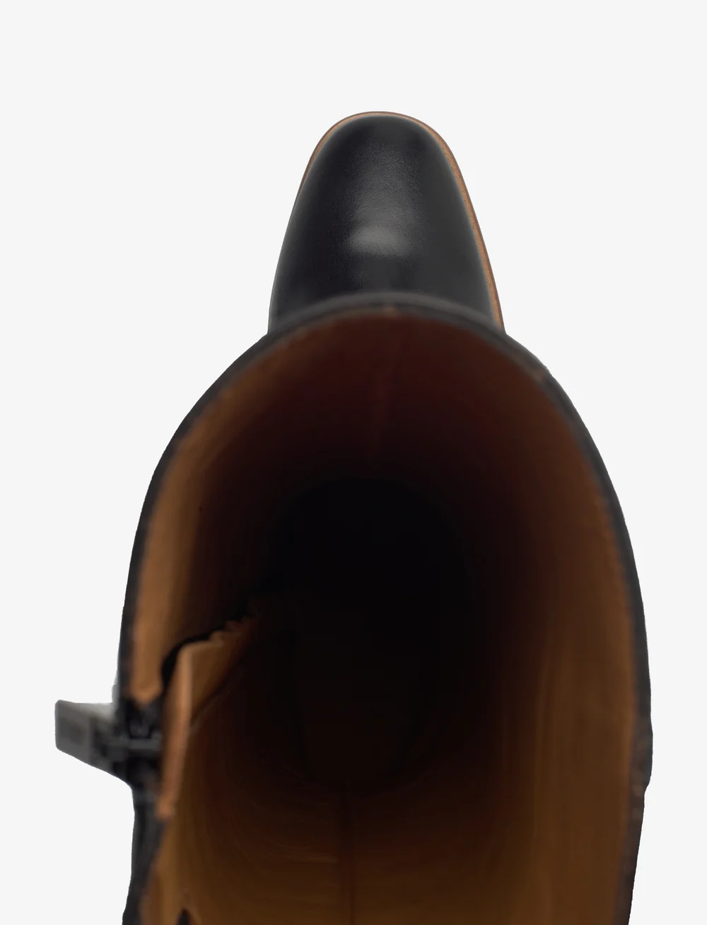 ANGULUS - Boots - Block heel with zipper - kniehohe stiefel - 1604/001 black/black - 4