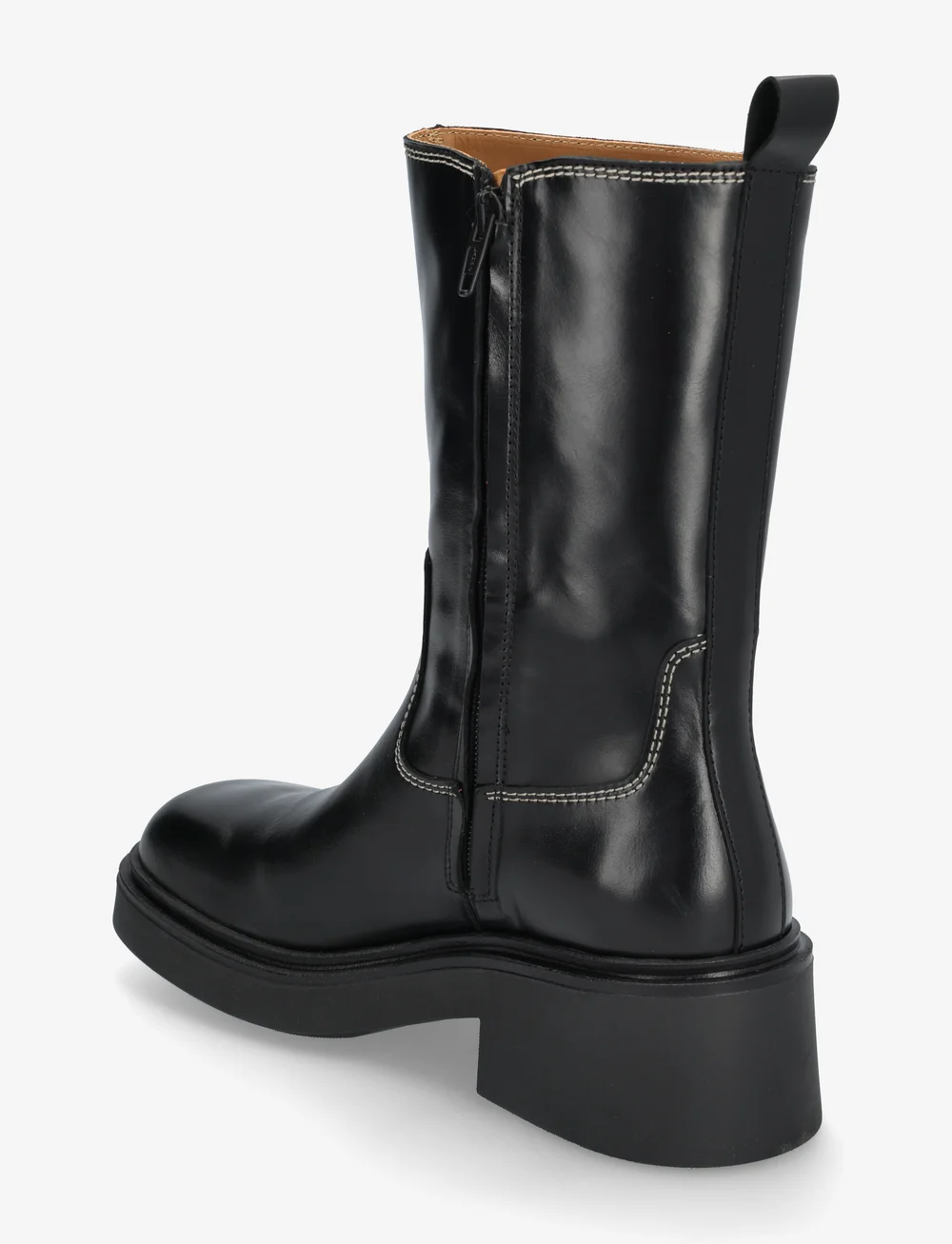 ANGULUS - Booties - flat - with elastic - stövletter - 1835 black - 2