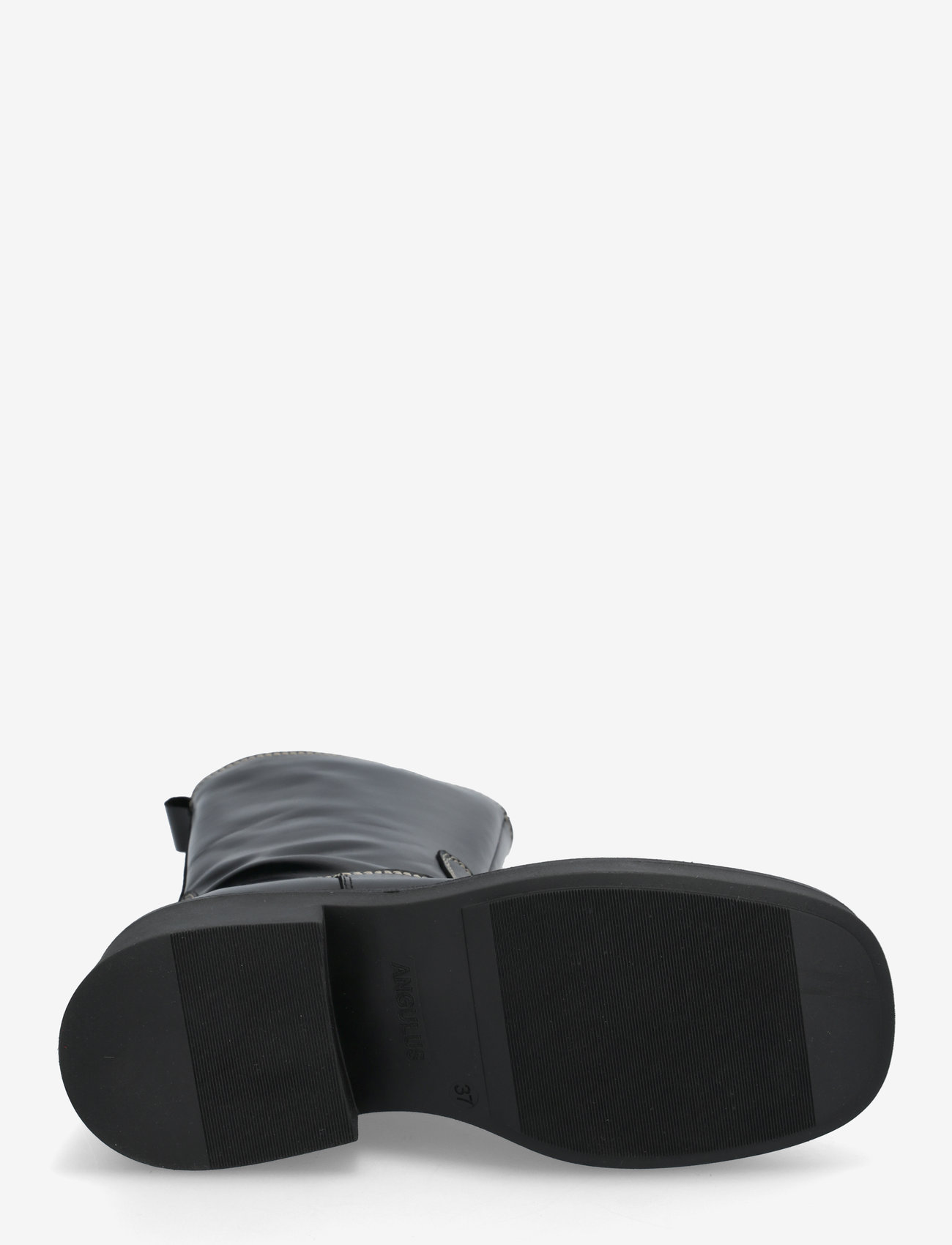 ANGULUS - Booties - flat - with elastic - flache stiefeletten - 1835 black - 4