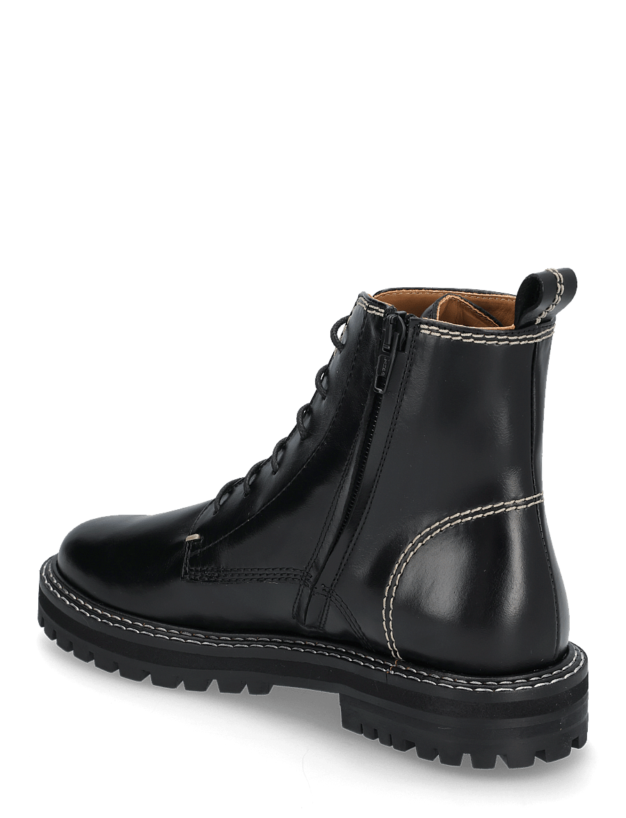 ANGULUS - Booties - flat - lygiapadžiai aulinukai iki kulkšnių - 1835 black - 2