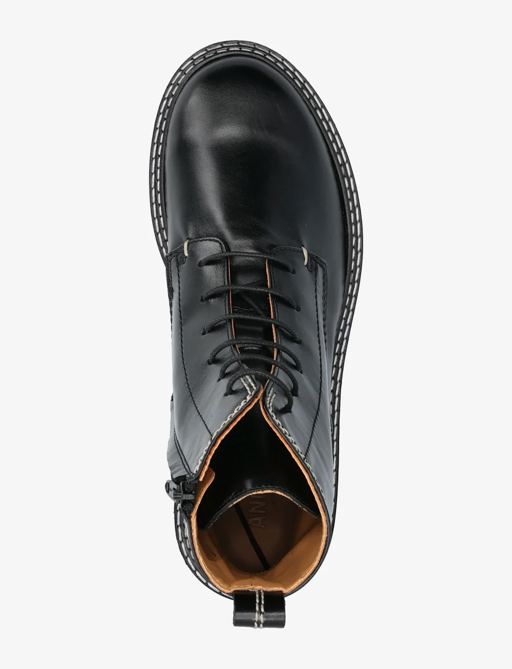 ANGULUS - Booties - flat - platta ankelboots - 1835 black - 3