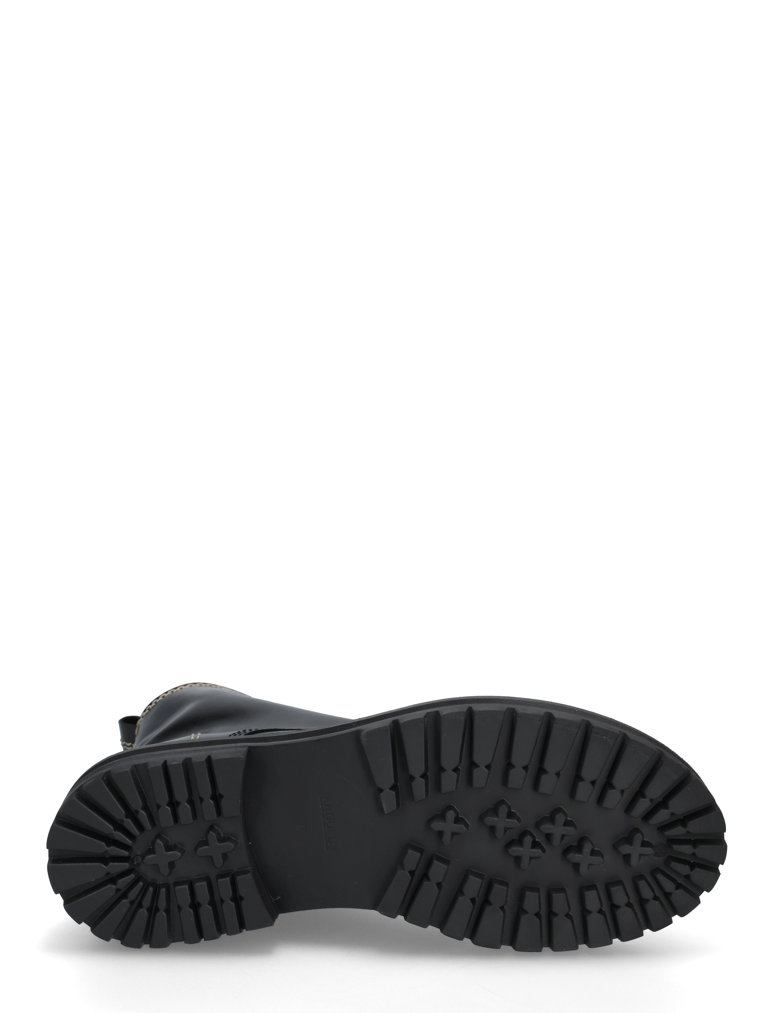 ANGULUS - Booties - flat - flat ankle boots - 1835 black - 4