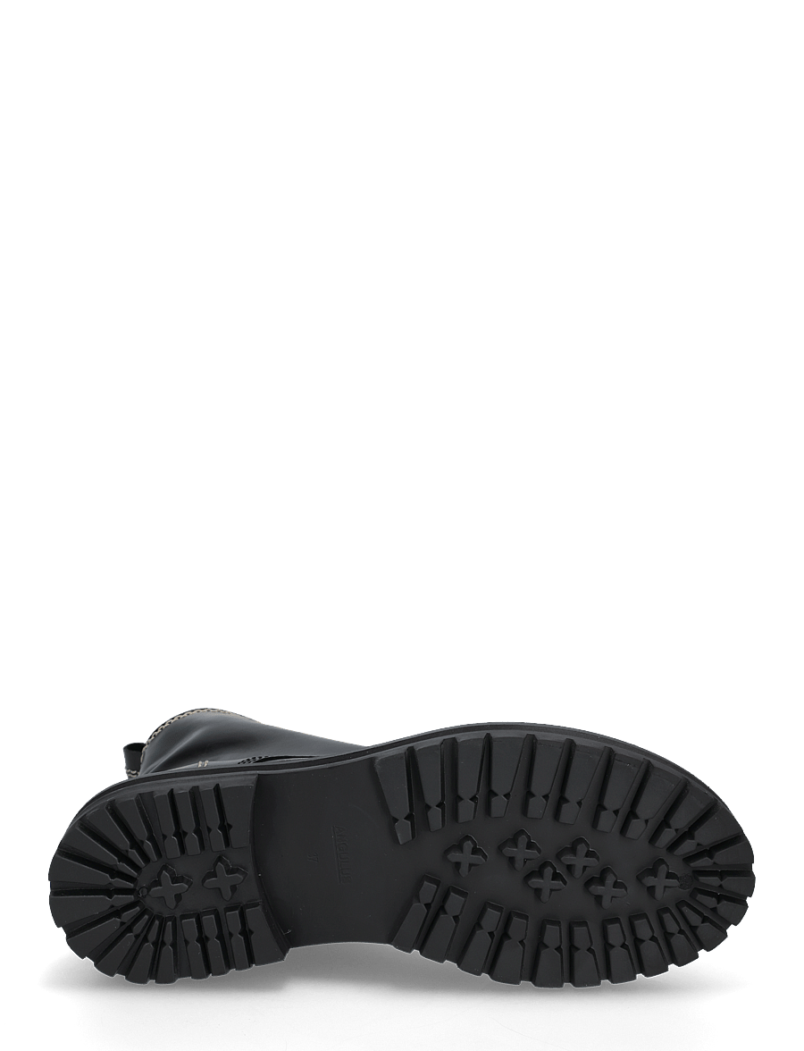 ANGULUS - Booties - flat - lygiapadžiai aulinukai iki kulkšnių - 1835 black - 4