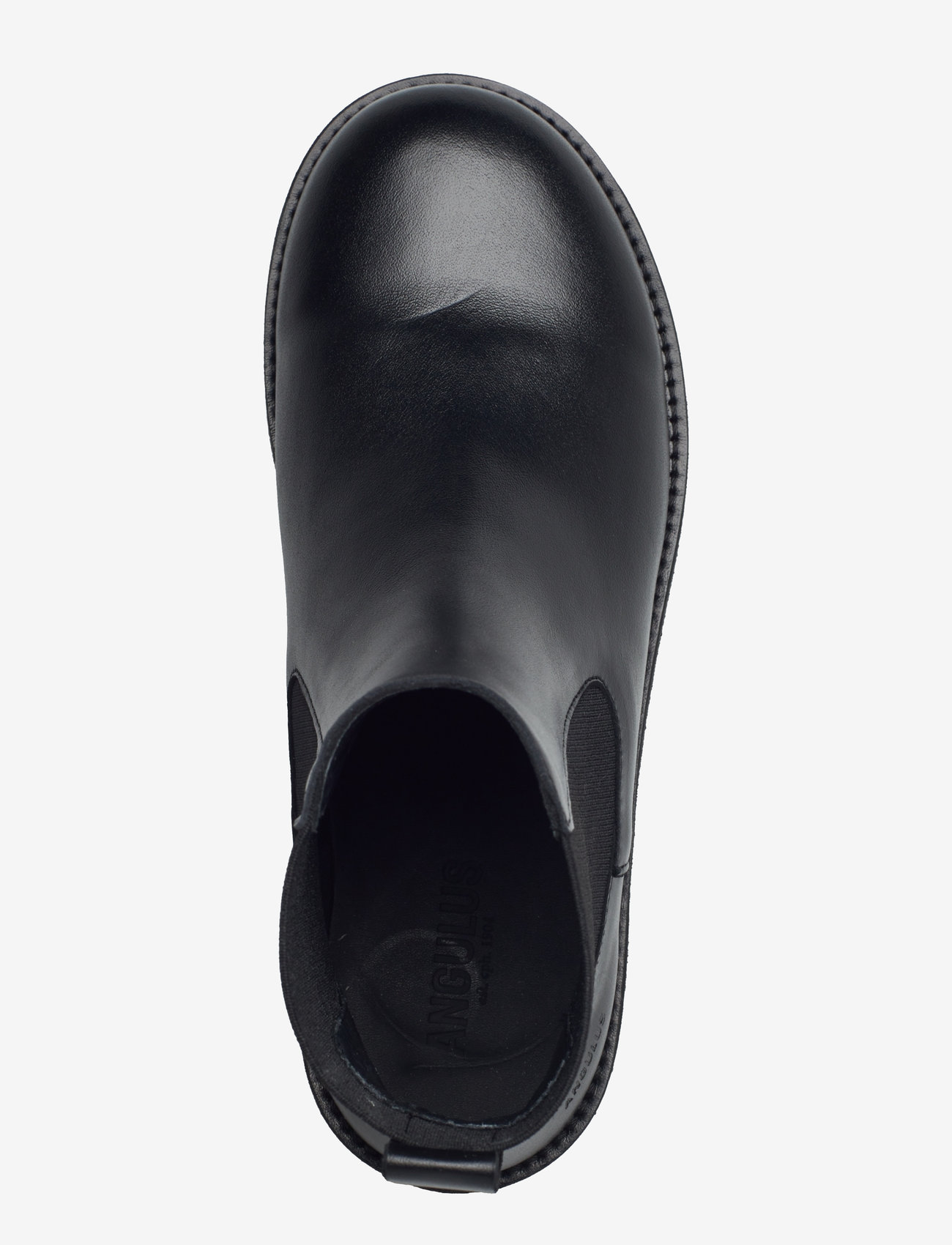 ANGULUS - Booties - flat - with elastic - flache stiefeletten - 1604/001 black/black - 3