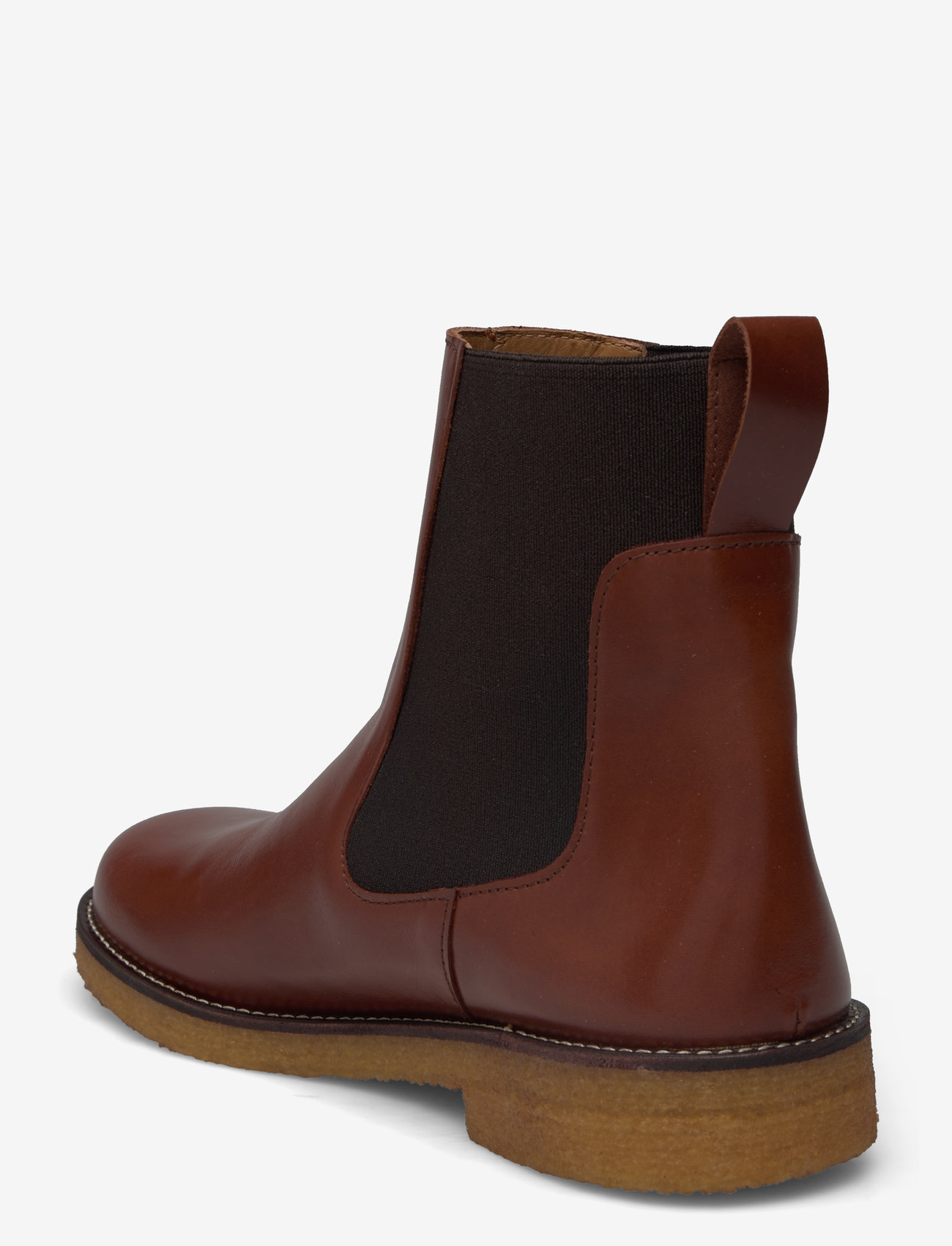 ANGULUS - Booties - flat - with elastic - flache stiefeletten - 1837/002 brown/dark brown - 2