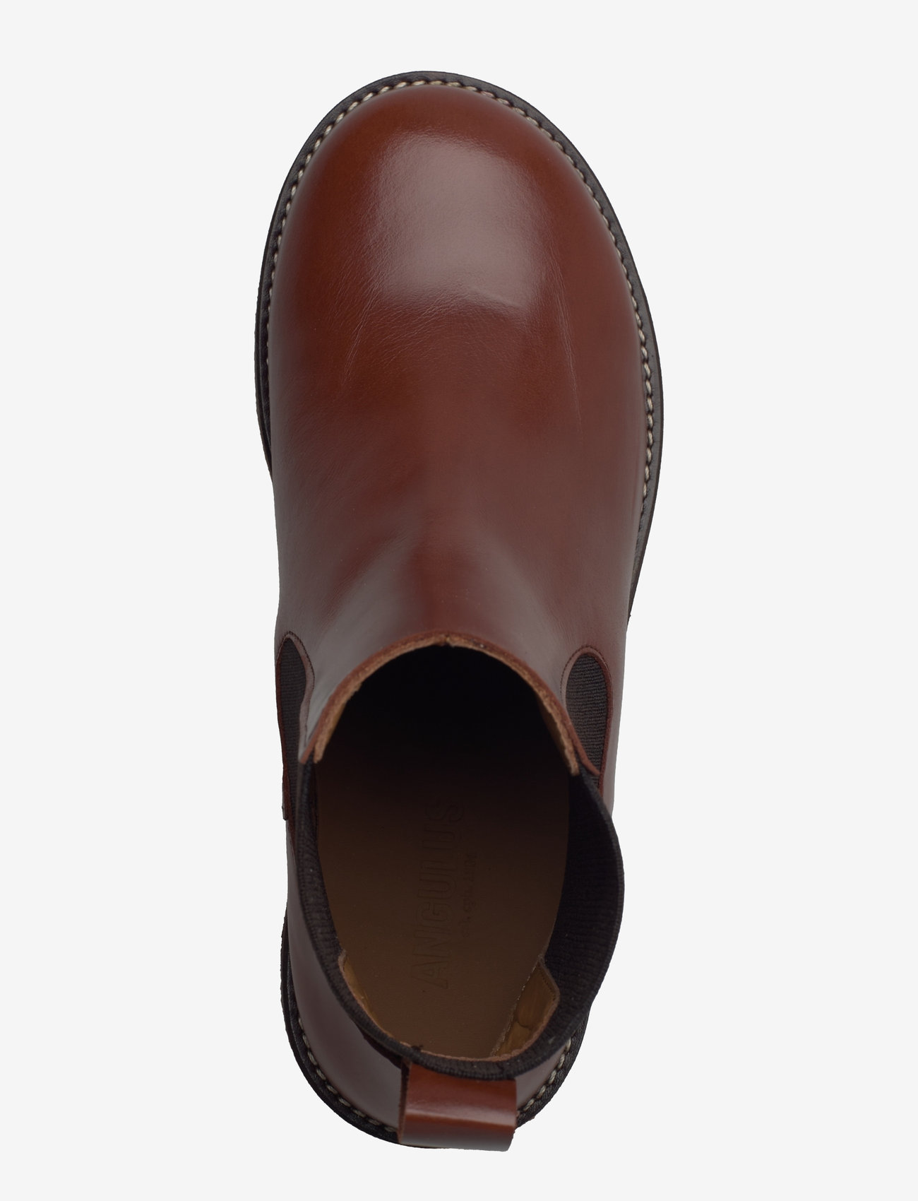 ANGULUS - Booties - flat - with elastic - flache stiefeletten - 1837/002 brown/dark brown - 3