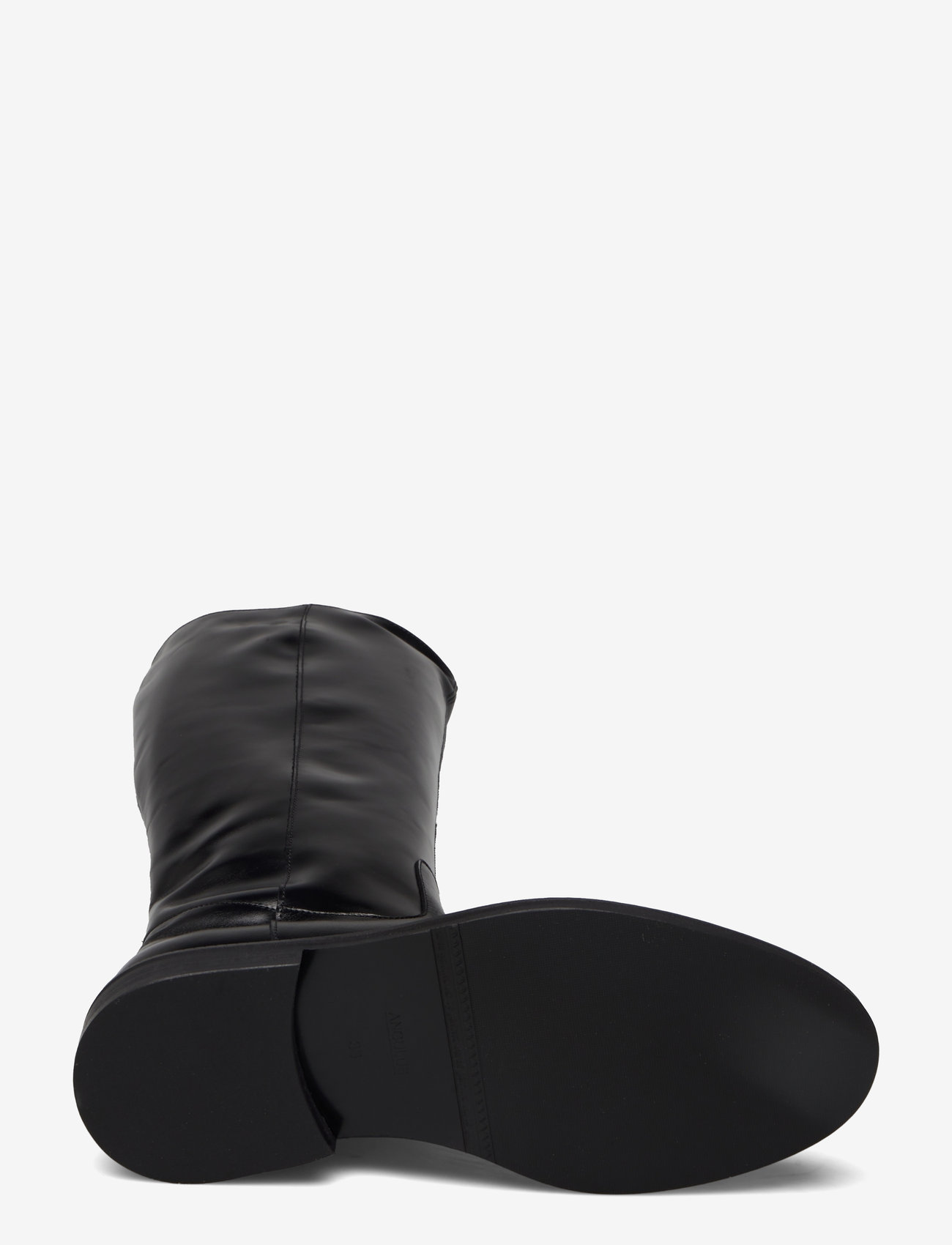 ANGULUS - Boots - flat - with zipper - 1835/001 black/black - 4