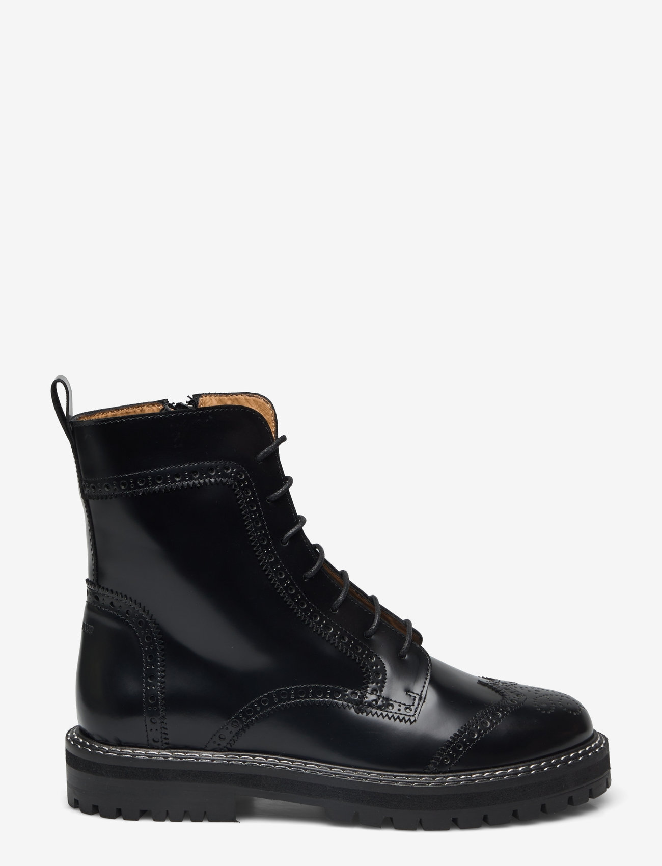 ANGULUS - Boots - flat - with laces - laced boots - 2970 black - 1