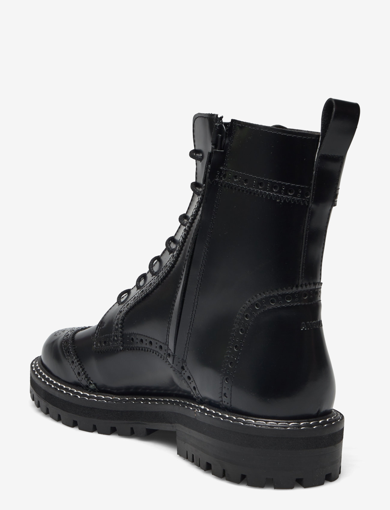 ANGULUS - Boots - flat - with laces - laced boots - 2970 black - 2