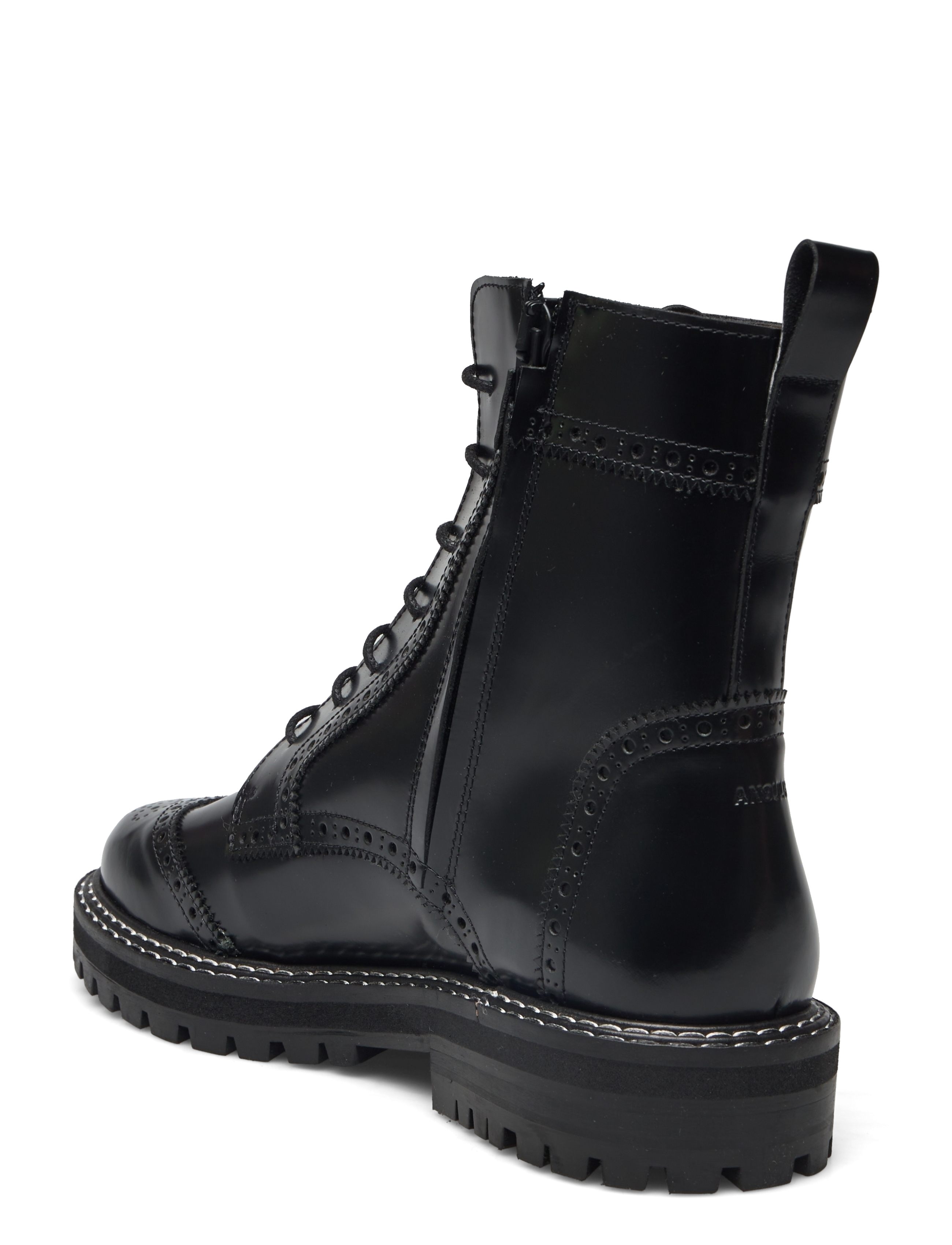 ANGULUS - Boots - flat - with laces - 2970 black - 2