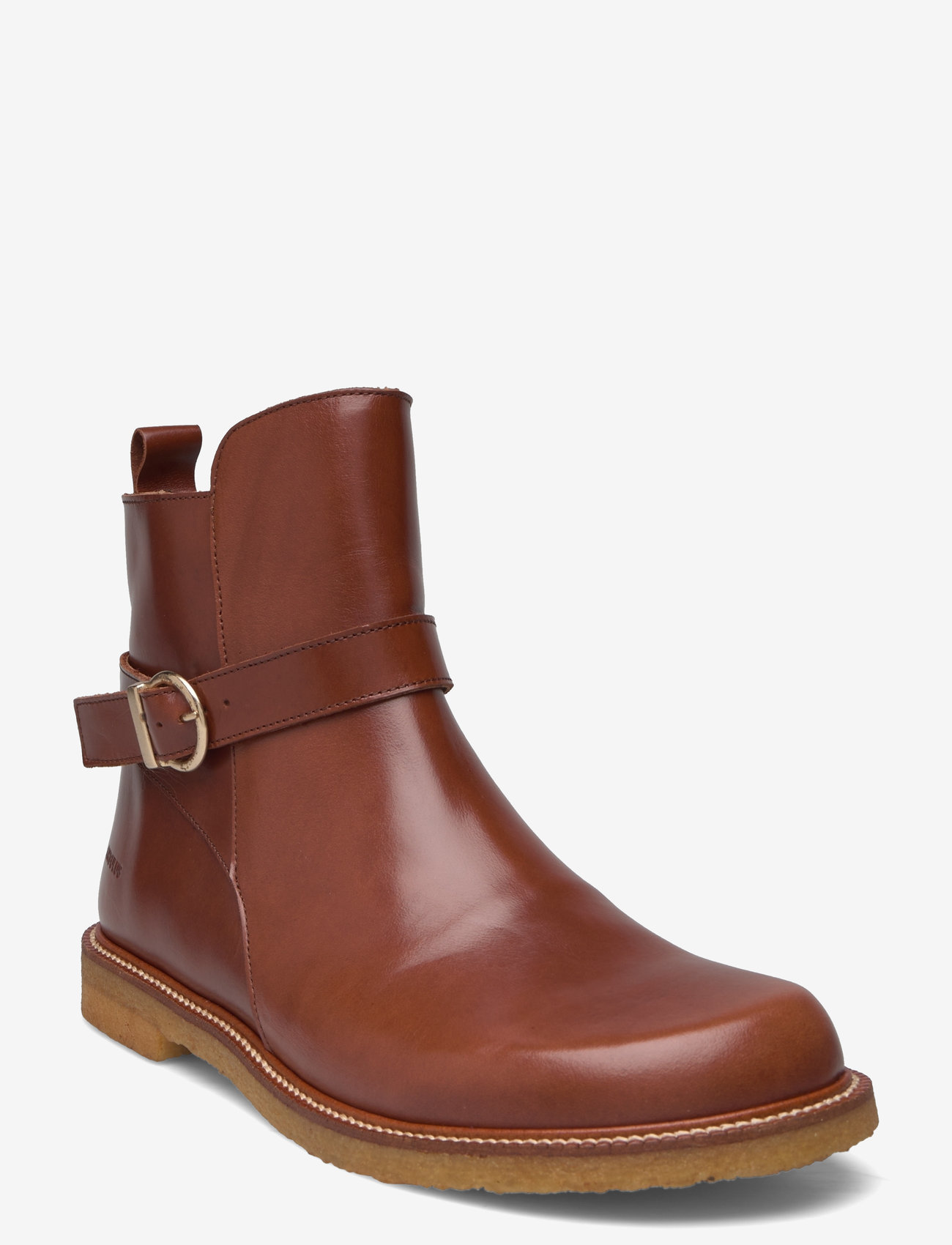 ANGULUS - Booties - flat - flade ankelstøvler - 1837 brown - 0