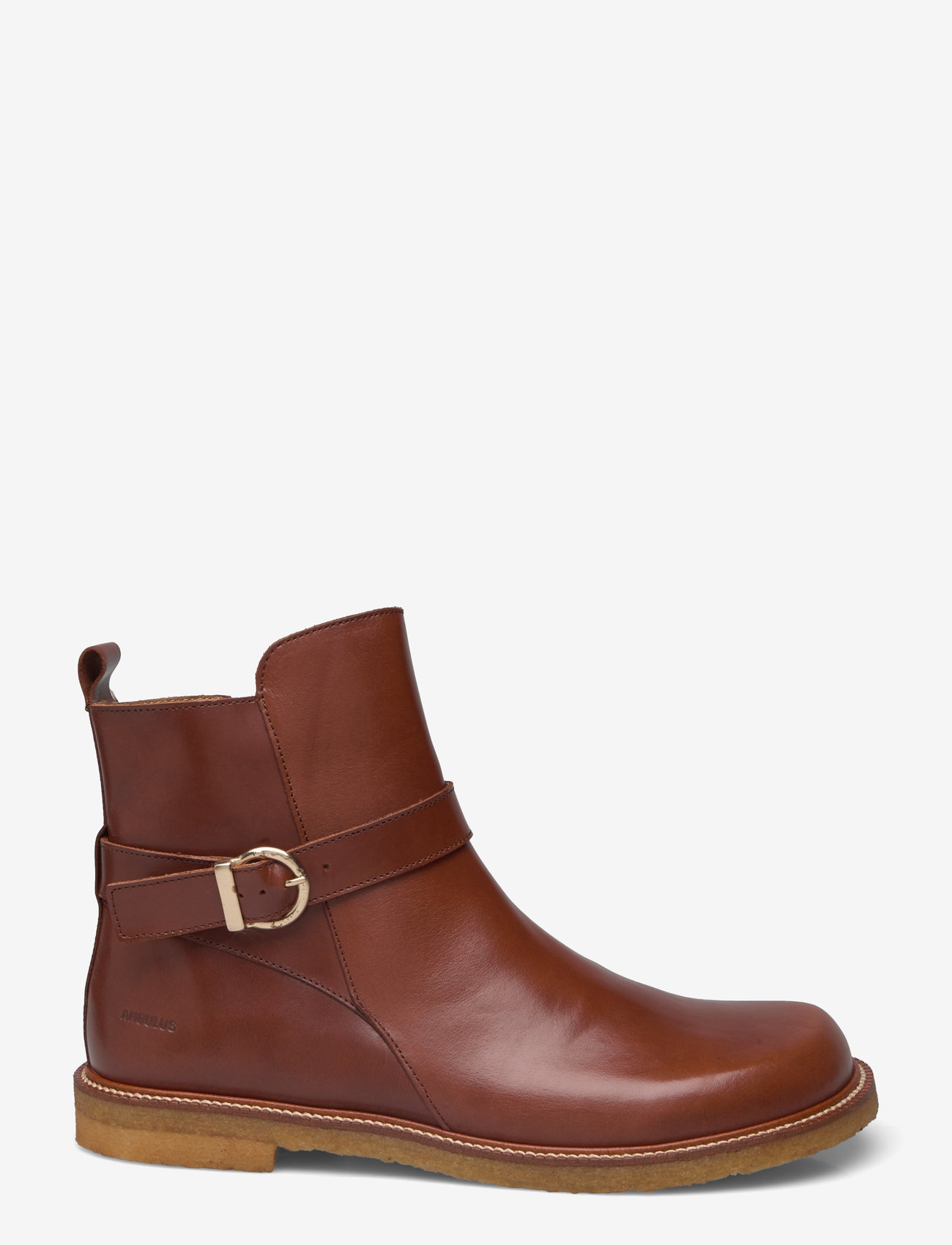 ANGULUS - Booties - flat - flade ankelstøvler - 1837 brown - 1