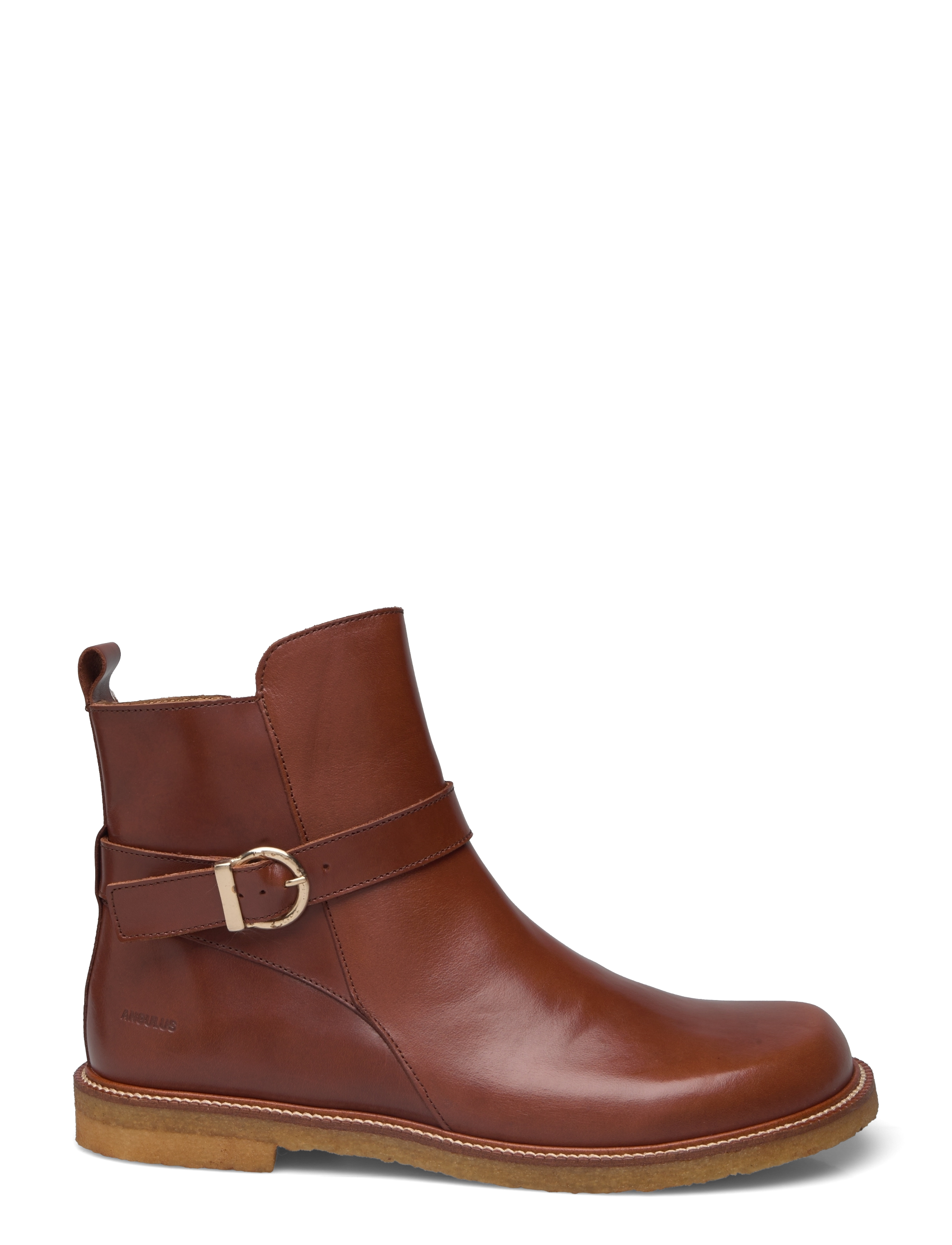 ANGULUS - Booties - flat - flat ankle boots - 1837 brown - 1