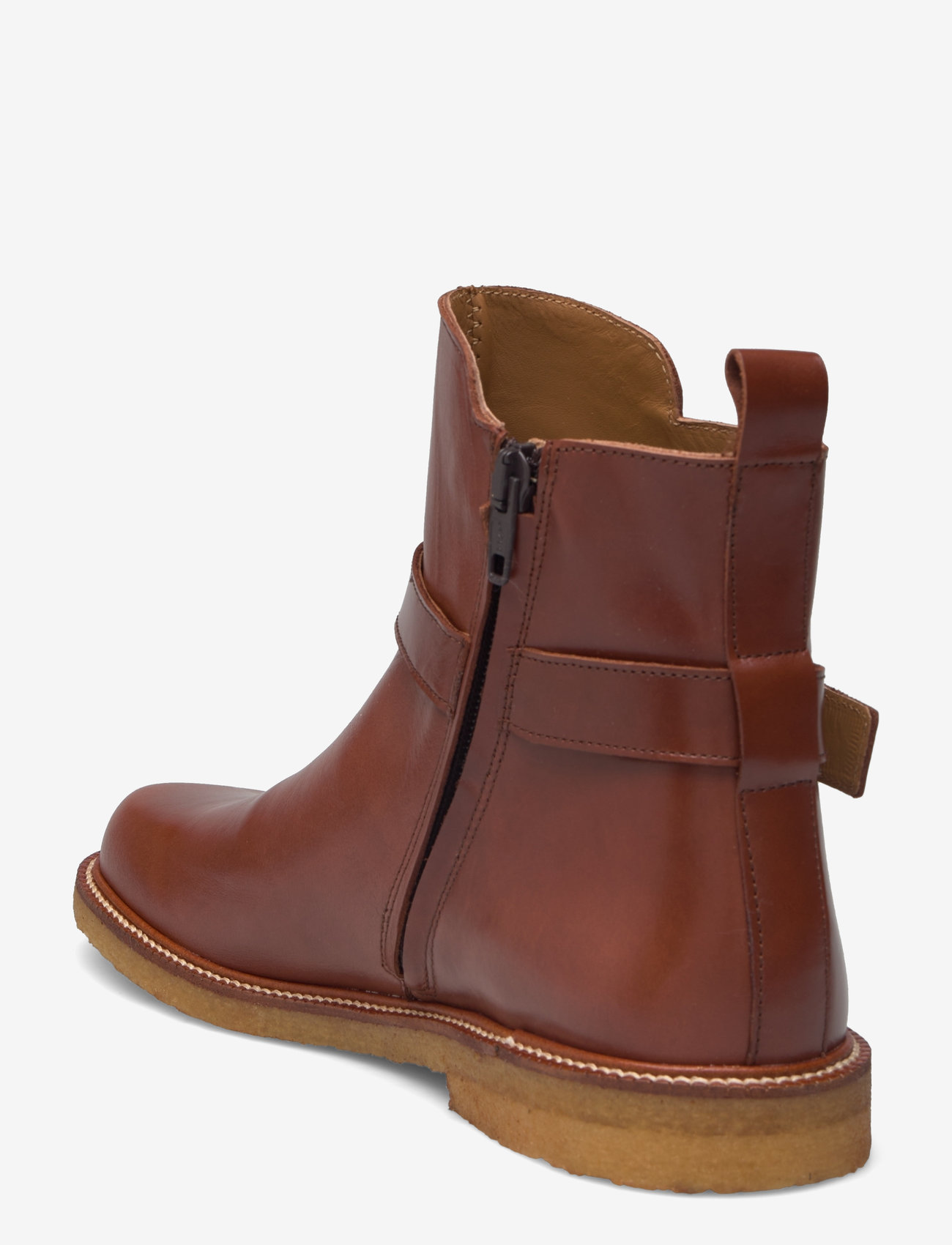 ANGULUS - Booties - flat - flade ankelstøvler - 1837 brown - 2