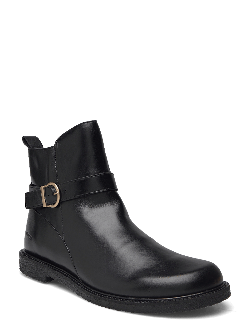 ANGULUS - Booties - flat - platta ankelboots - 1604 black - 1