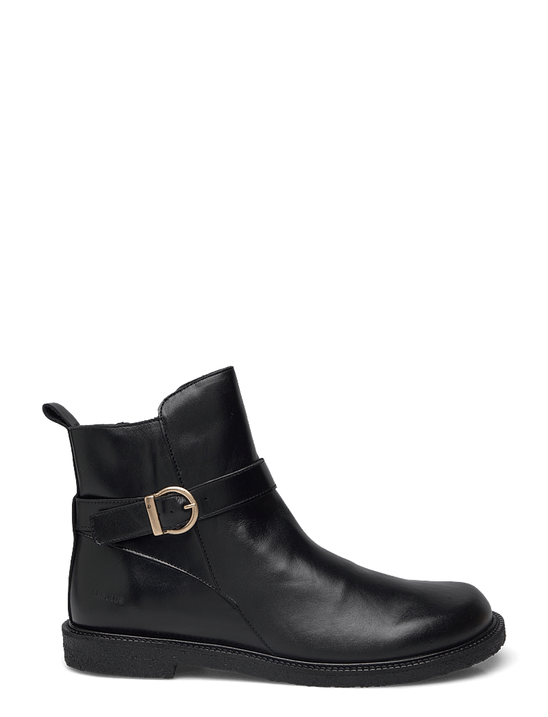 ANGULUS - Booties - flat - platta ankelboots - 1604 black - 2