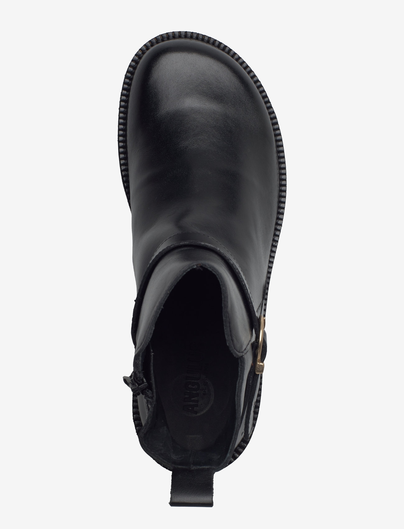 ANGULUS - Booties - flat - flache stiefeletten - 1604 black - 3