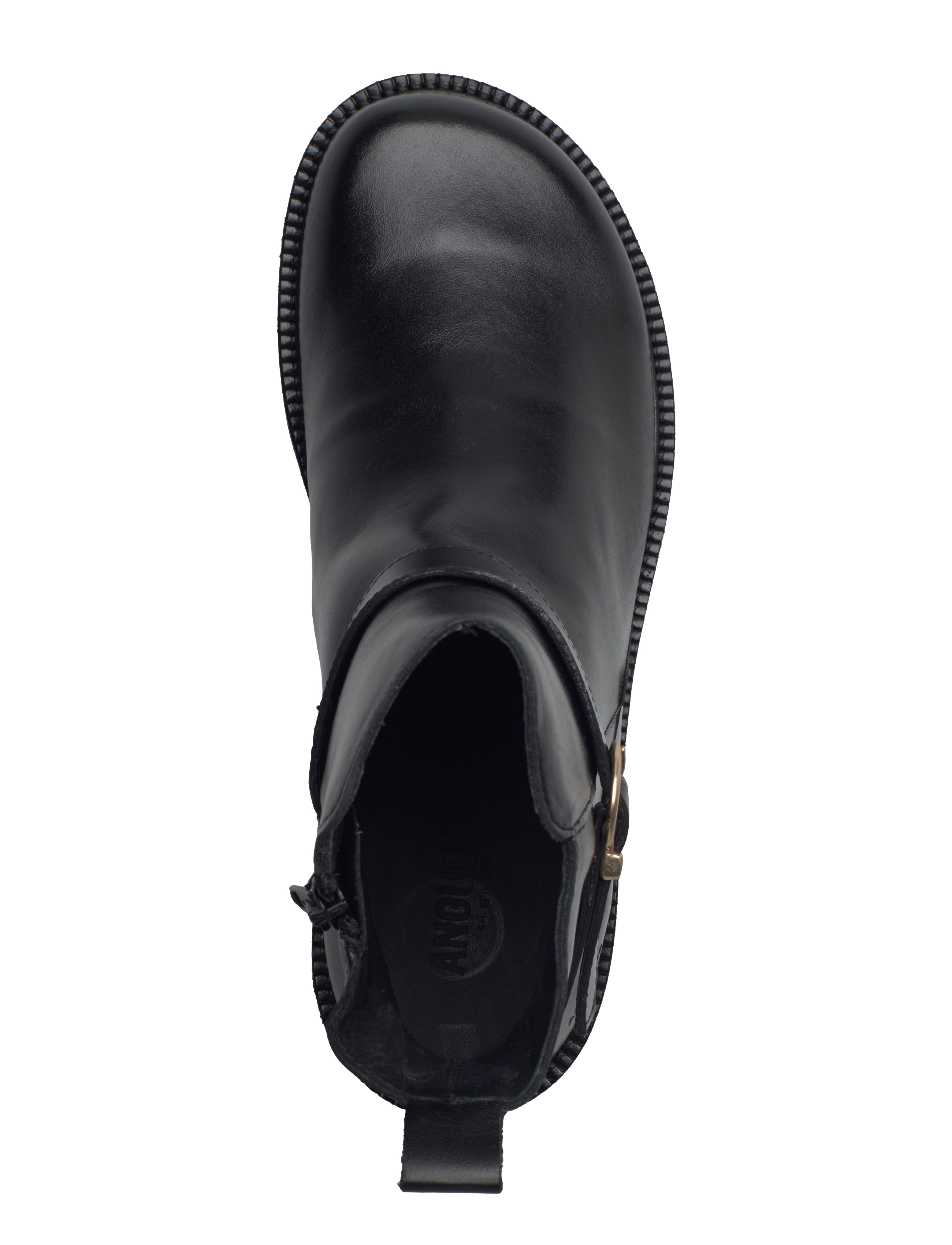 ANGULUS - Booties - flat - flache stiefeletten - 1604 black - 4
