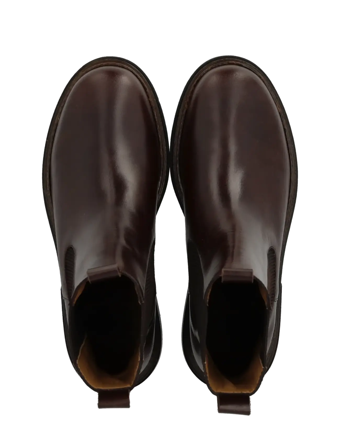 ANGULUS - Booties - flat - with elastic - flade ankelstøvler - 1836/046 dark brown/d. brown - 3