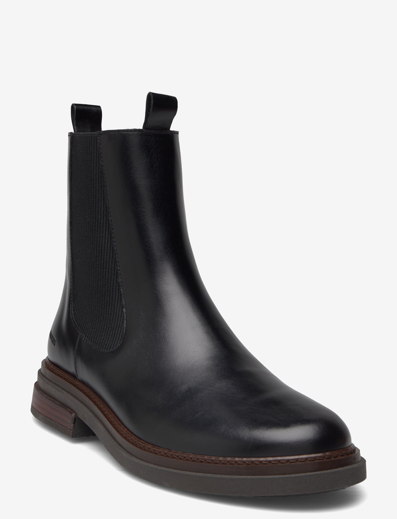 ANGULUS - Booties - flat - with elastic - flache stiefeletten - 1835/019 black /black - 0