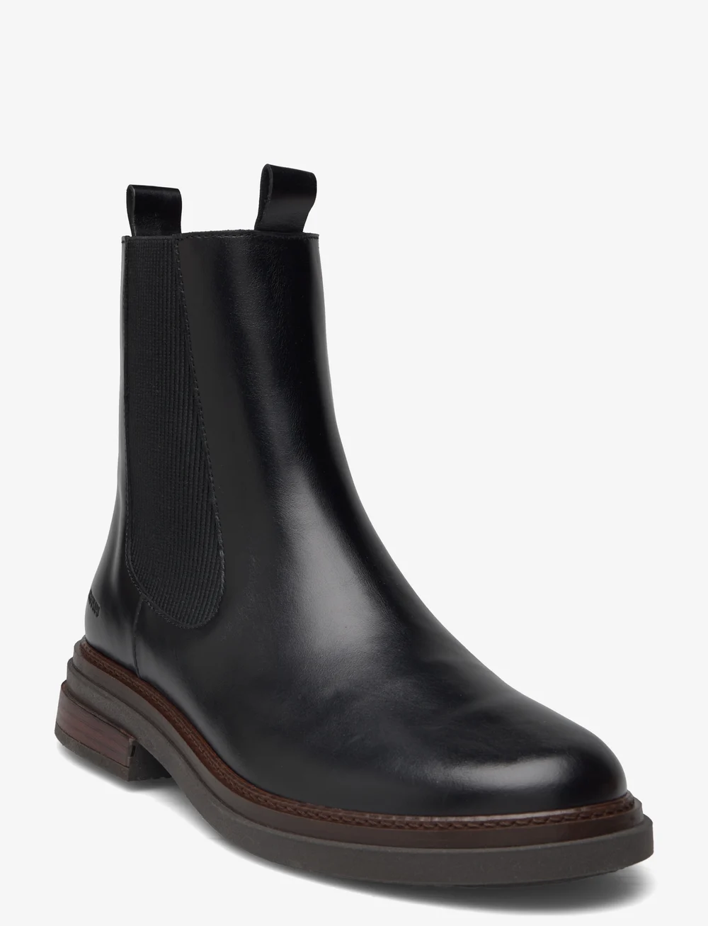 ANGULUS - Booties - flat - with elastic - tasapohjaiset nilkkurit - 1835/019 black /black - 1