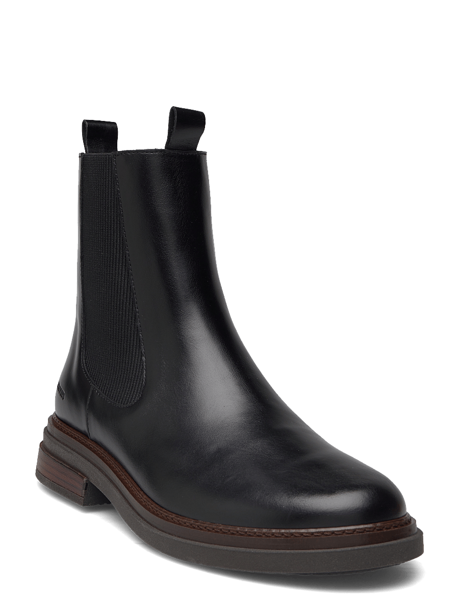 ANGULUS - Booties - flat - with elastic - flache stiefeletten - 1835/019 black /black - 1