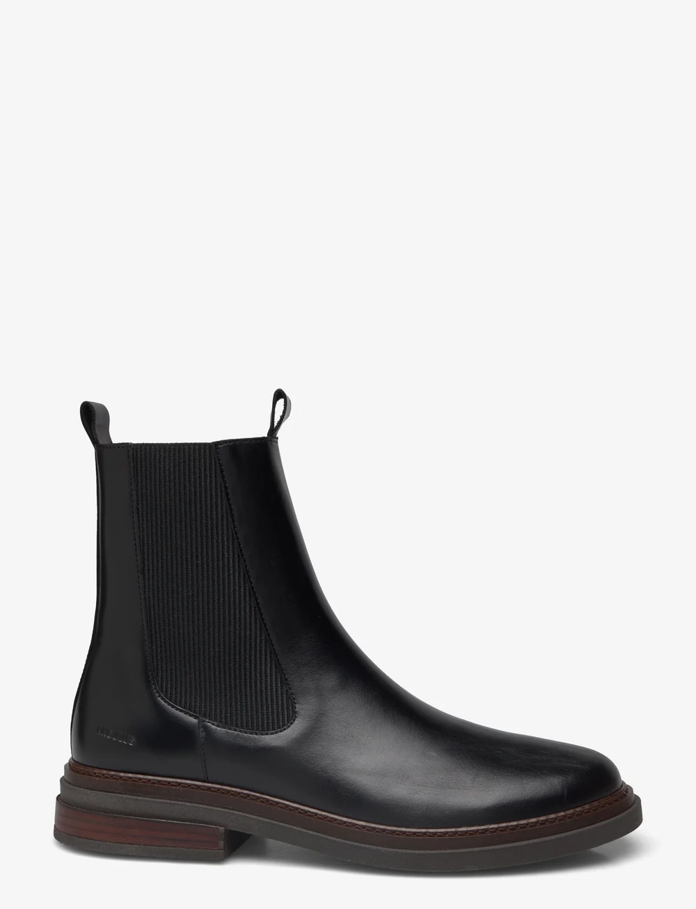 ANGULUS - Booties - flat - with elastic - tasapohjaiset nilkkurit - 1835/019 black /black - 2