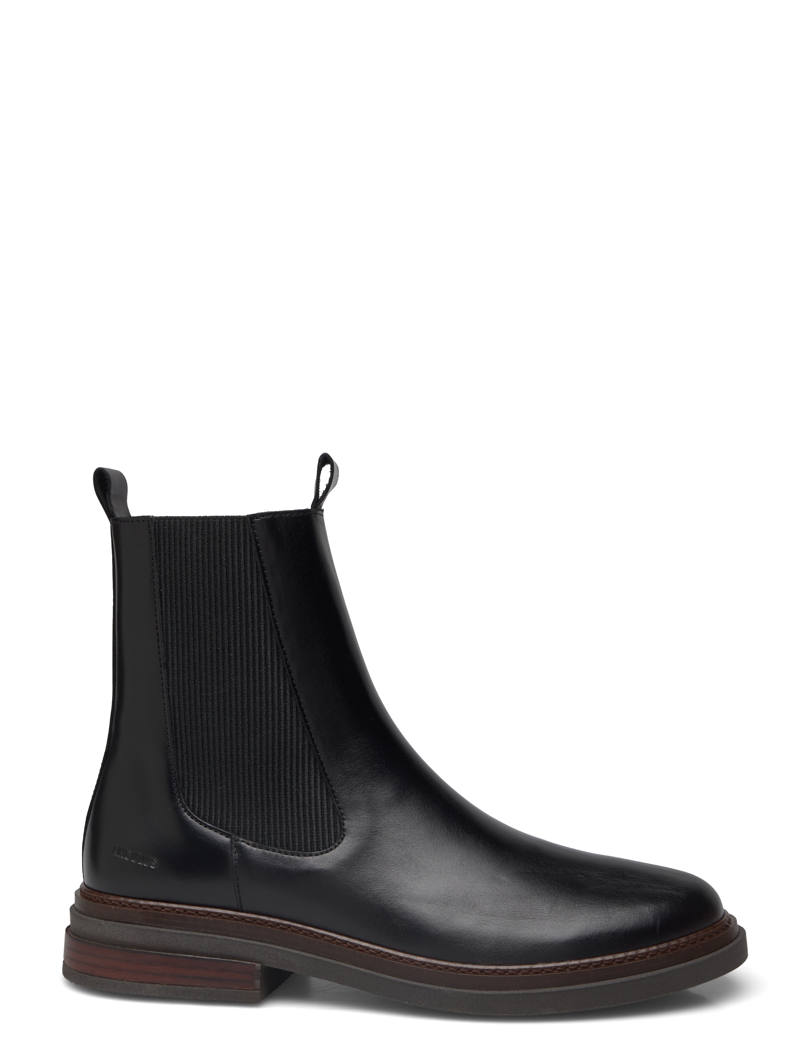 ANGULUS - Booties - flat - with elastic - flache stiefeletten - 1835/019 black /black - 2