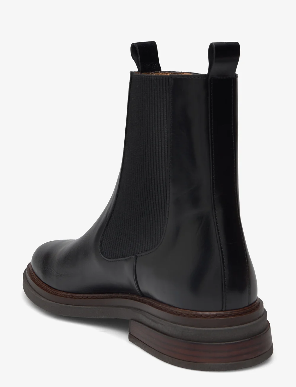 ANGULUS - Booties - flat - with elastic - tasapohjaiset nilkkurit - 1835/019 black /black - 3