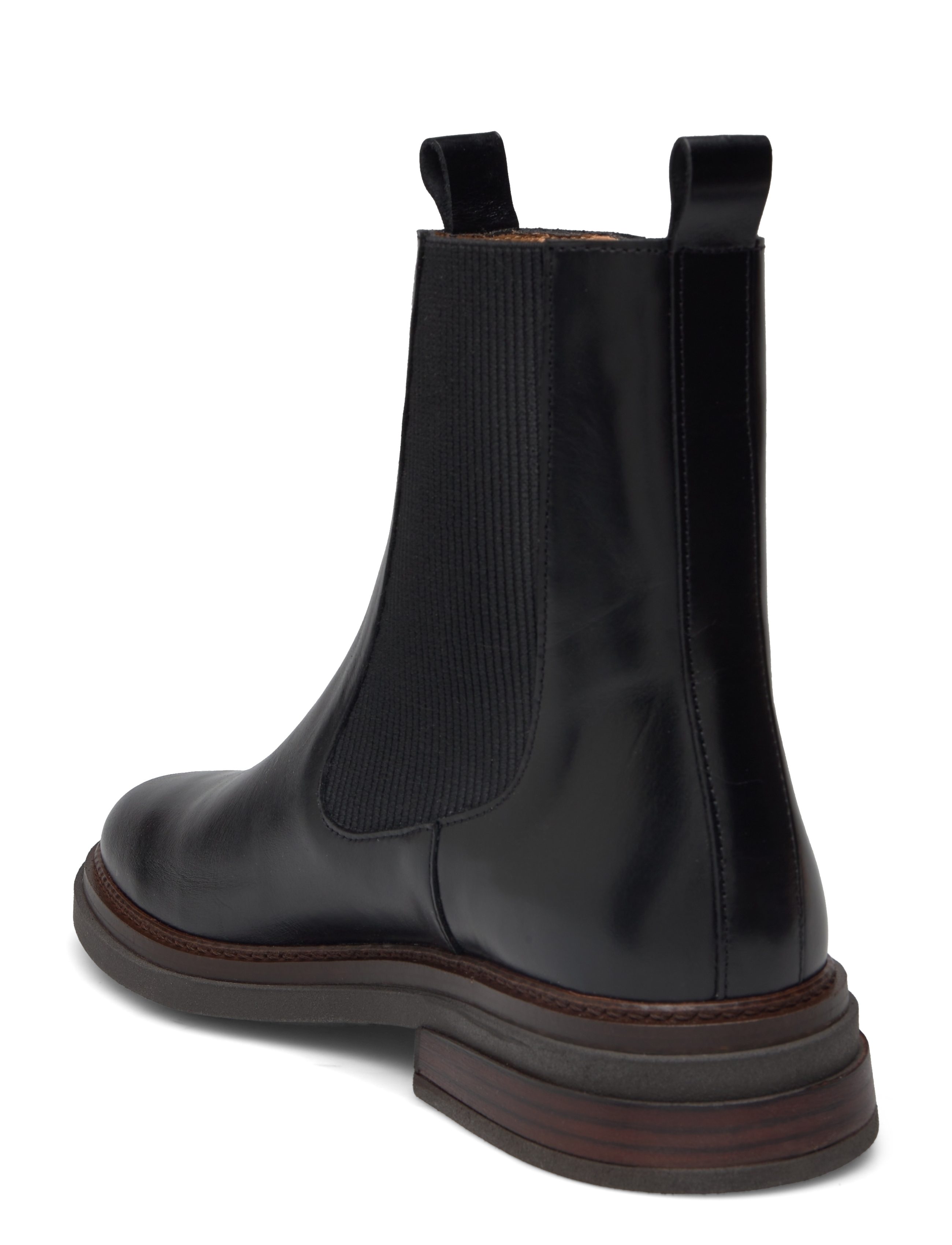 ANGULUS - Booties - flat - with elastic - tasapohjaiset nilkkurit - 1835/019 black /black - 3